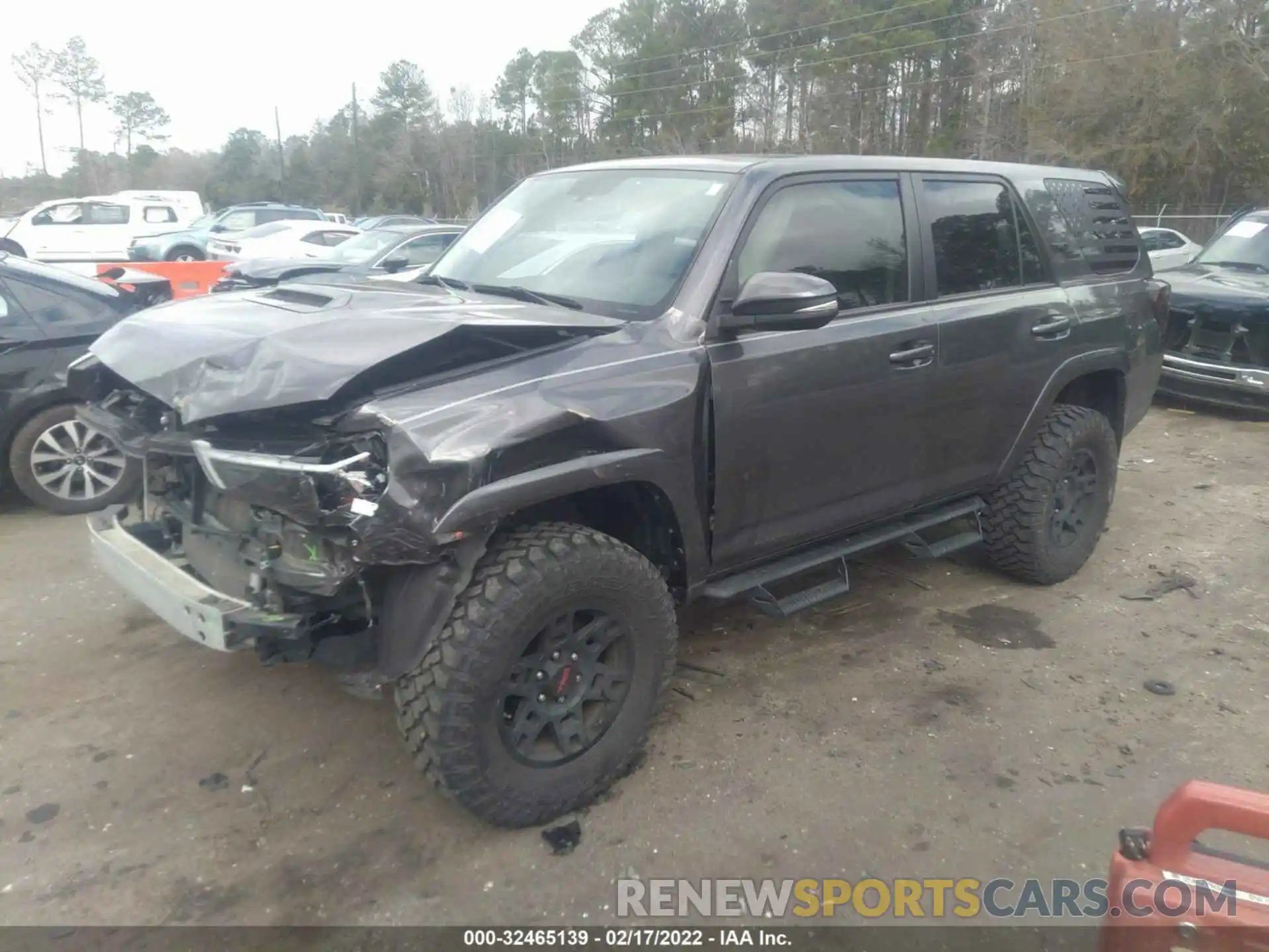 2 Photograph of a damaged car JTEBU5JR5K5690921 TOYOTA 4RUNNER 2019