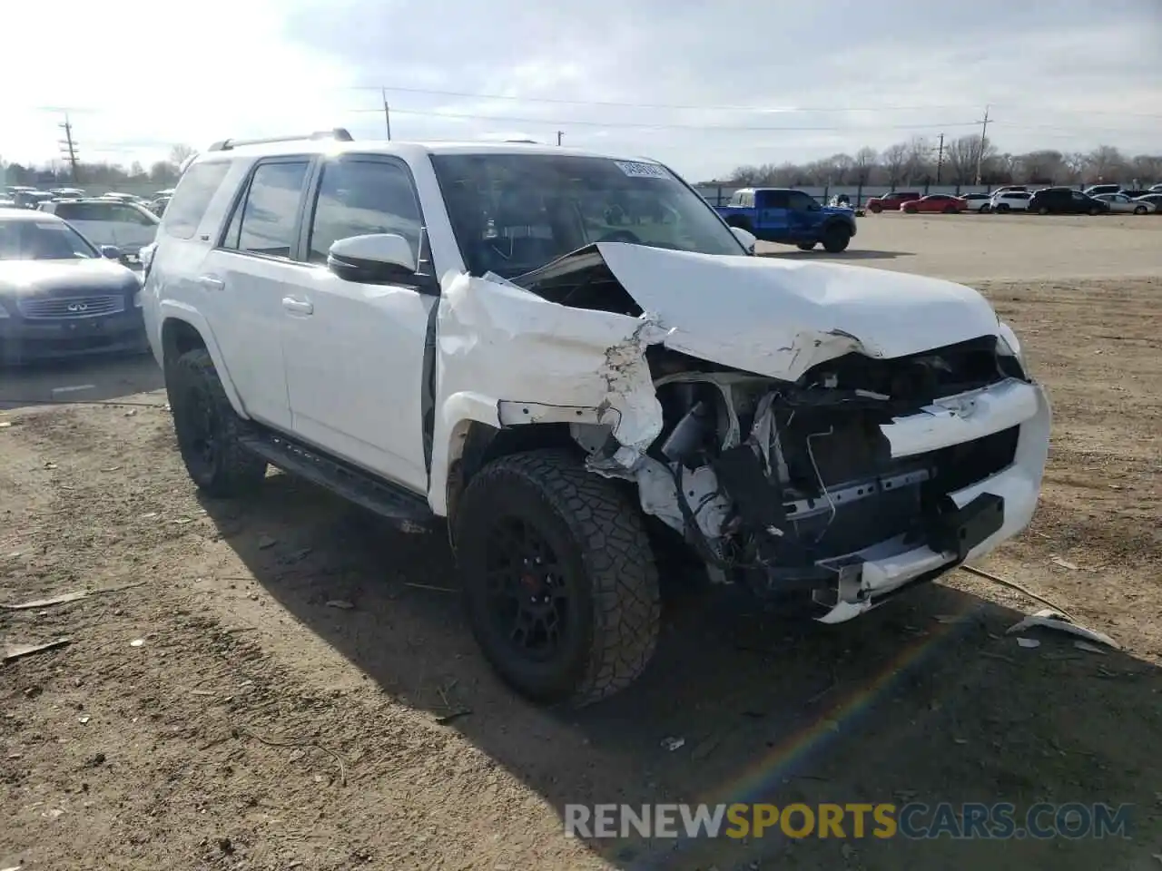 1 Photograph of a damaged car JTEBU5JR5K5692720 TOYOTA 4RUNNER 2019