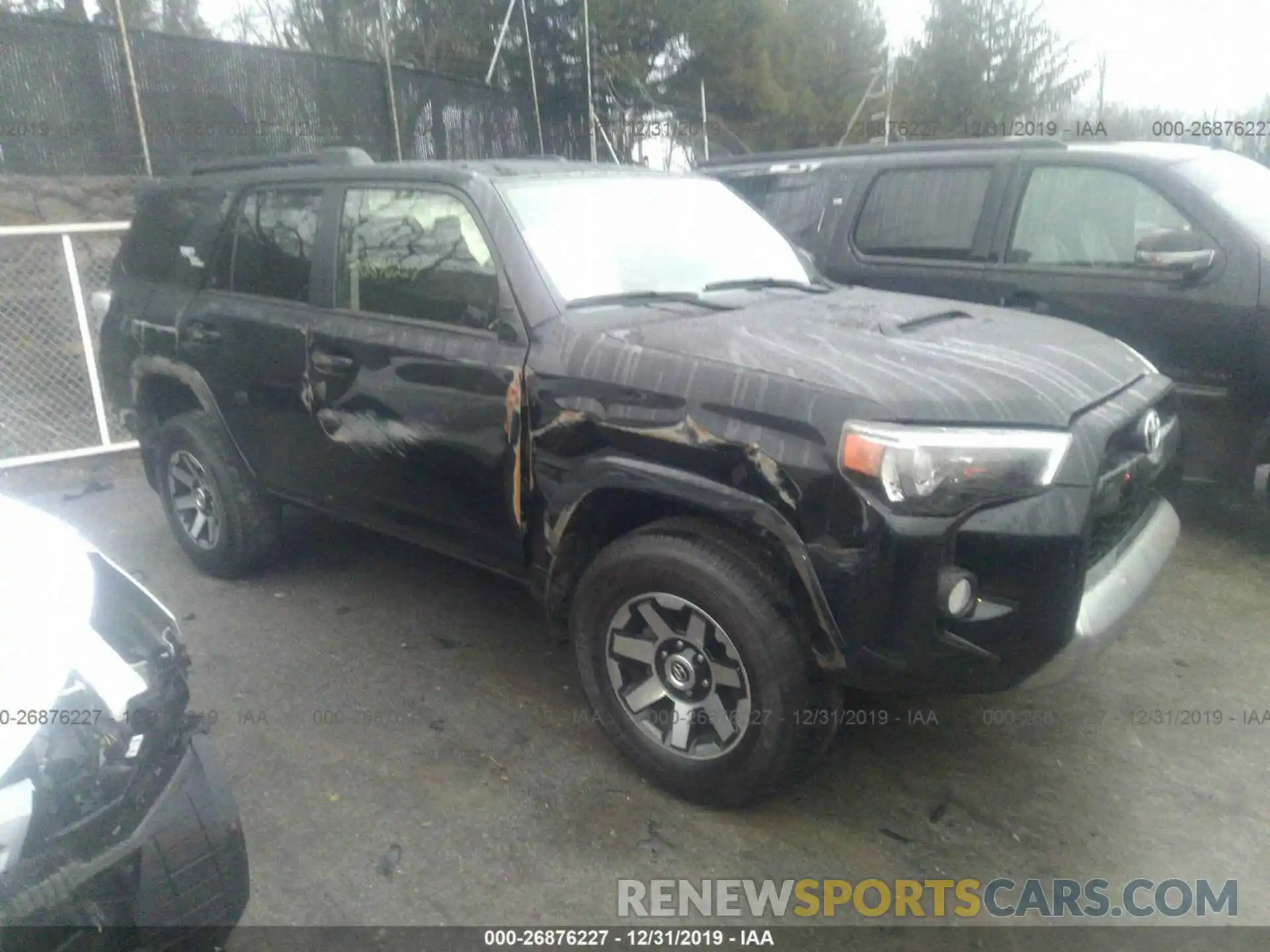 1 Photograph of a damaged car JTEBU5JR5K5693155 TOYOTA 4RUNNER 2019