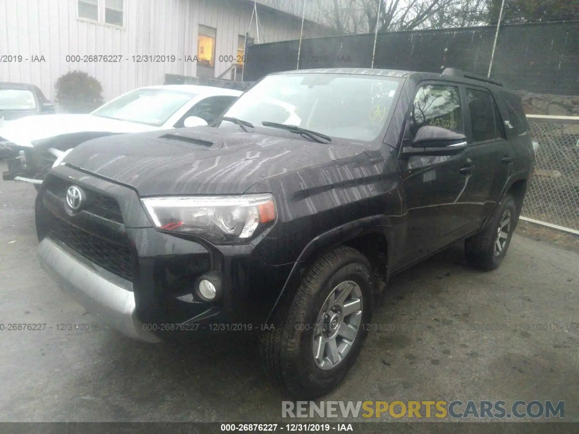 2 Photograph of a damaged car JTEBU5JR5K5693155 TOYOTA 4RUNNER 2019