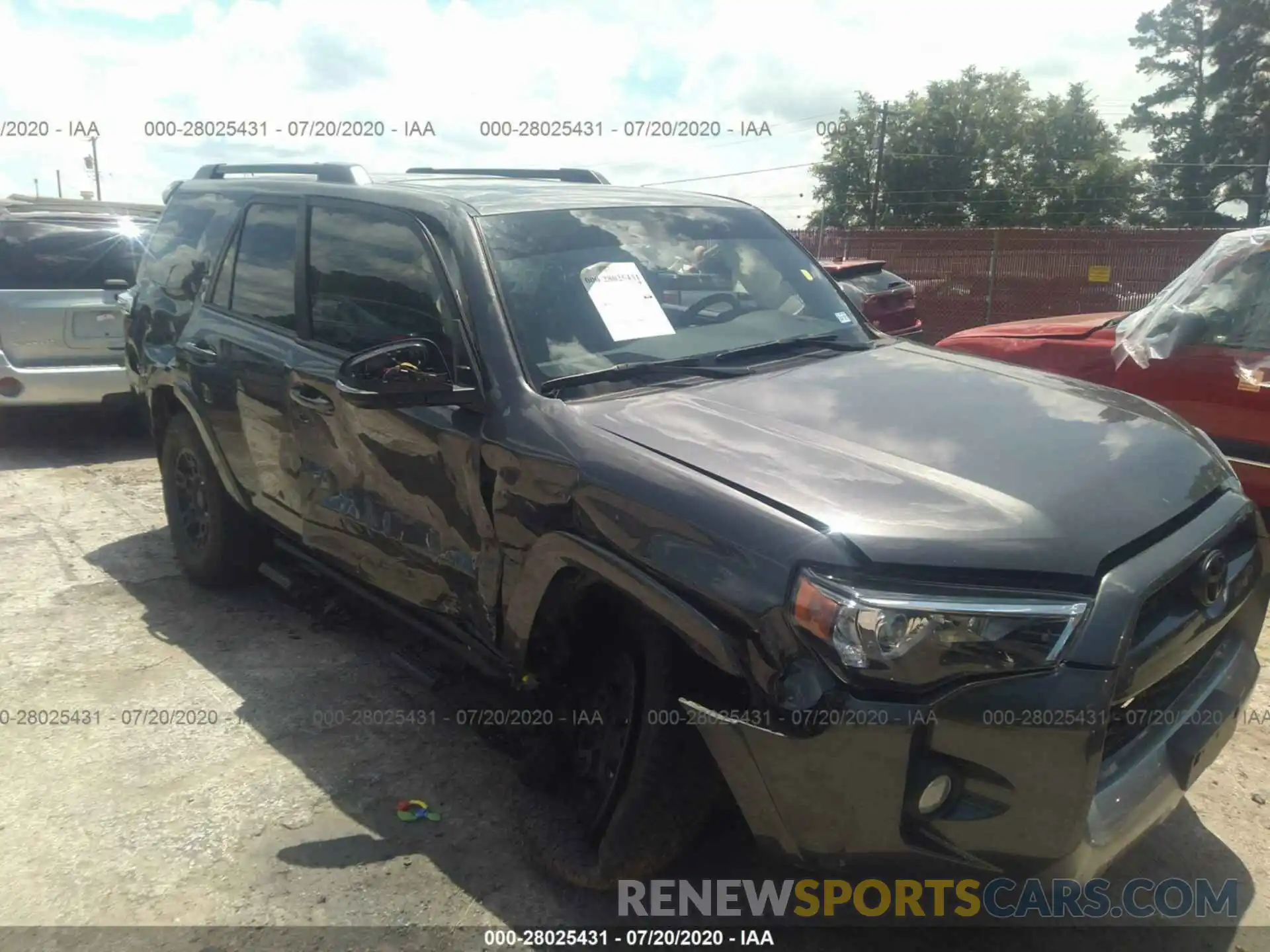 6 Photograph of a damaged car JTEBU5JR5K5694290 TOYOTA 4RUNNER 2019