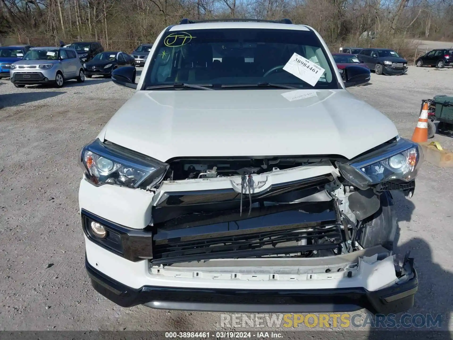 13 Photograph of a damaged car JTEBU5JR5K5694306 TOYOTA 4RUNNER 2019