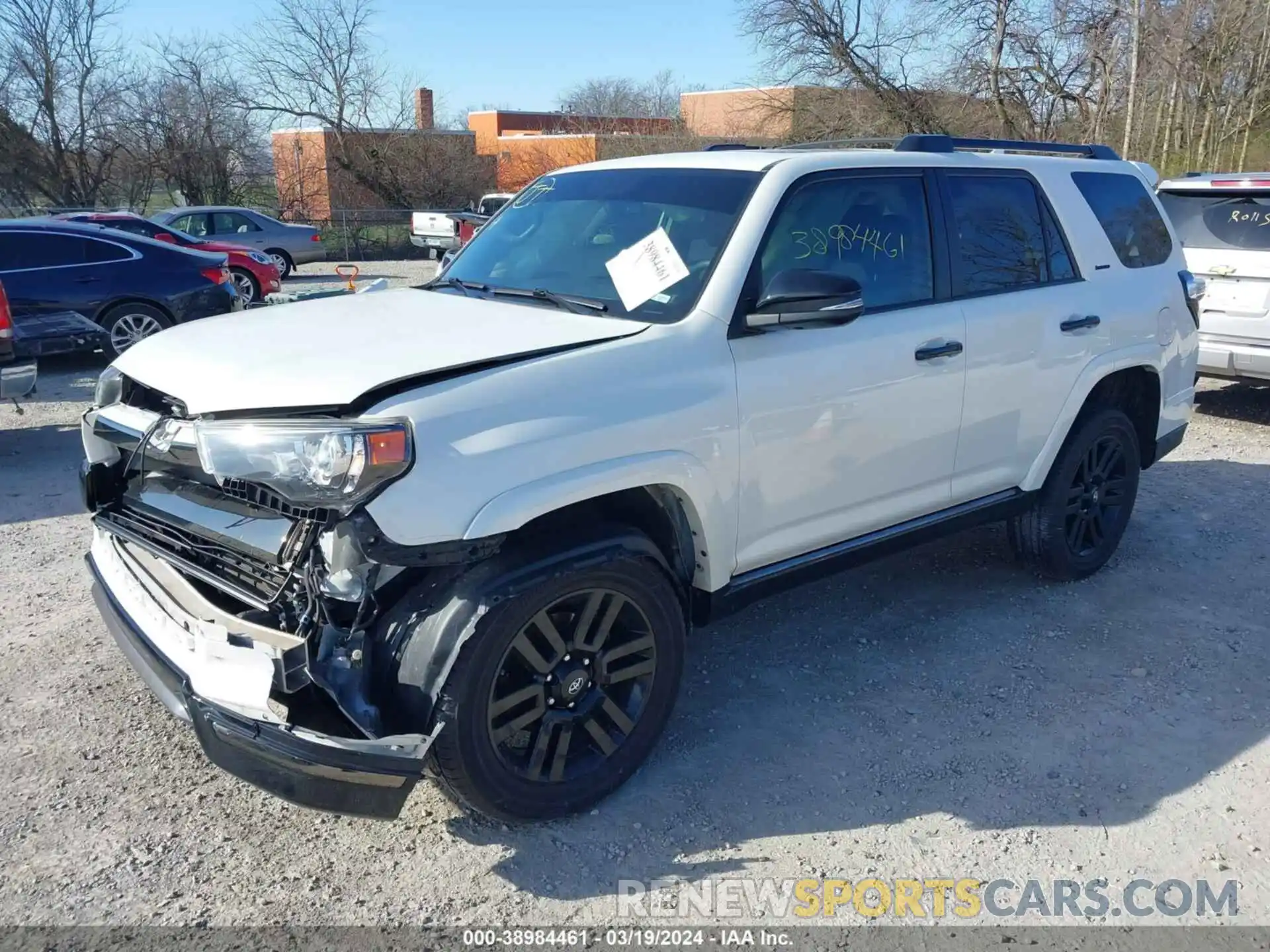 2 Photograph of a damaged car JTEBU5JR5K5694306 TOYOTA 4RUNNER 2019