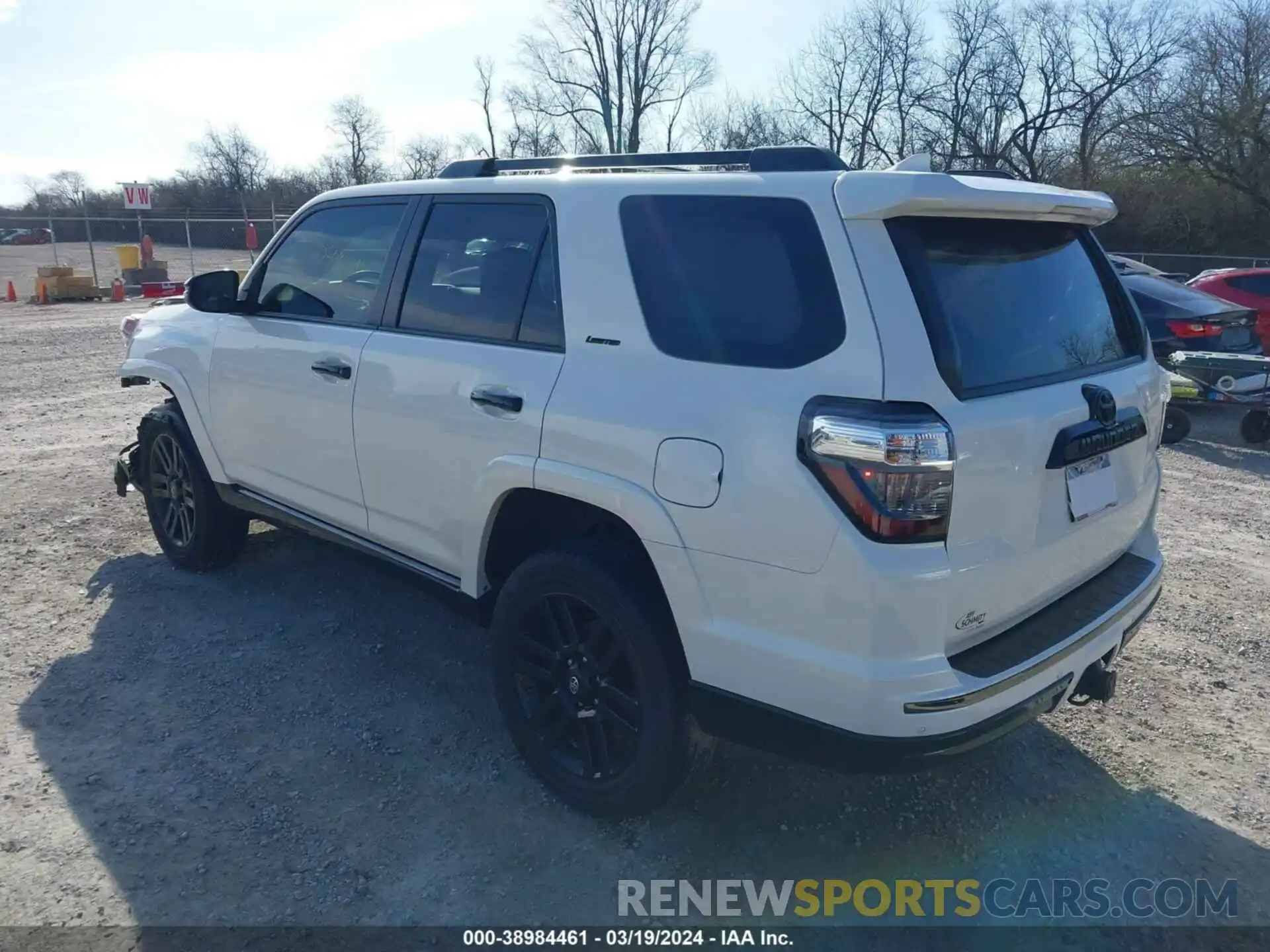 3 Photograph of a damaged car JTEBU5JR5K5694306 TOYOTA 4RUNNER 2019