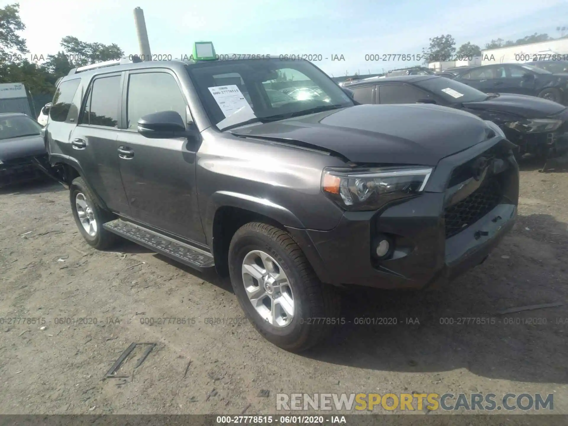 1 Фотография поврежденного автомобиля JTEBU5JR5K5697299 TOYOTA 4RUNNER 2019