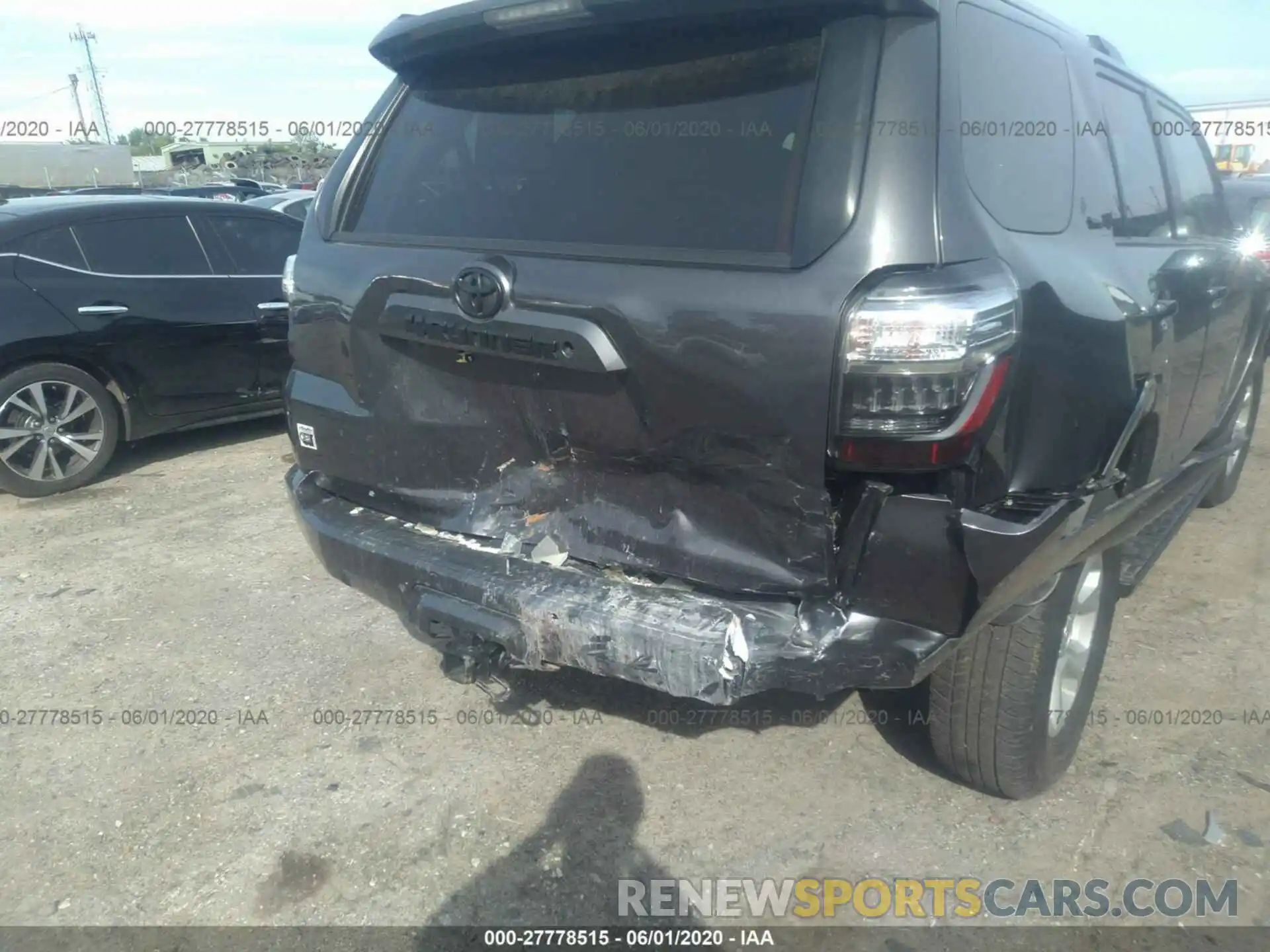 6 Photograph of a damaged car JTEBU5JR5K5697299 TOYOTA 4RUNNER 2019