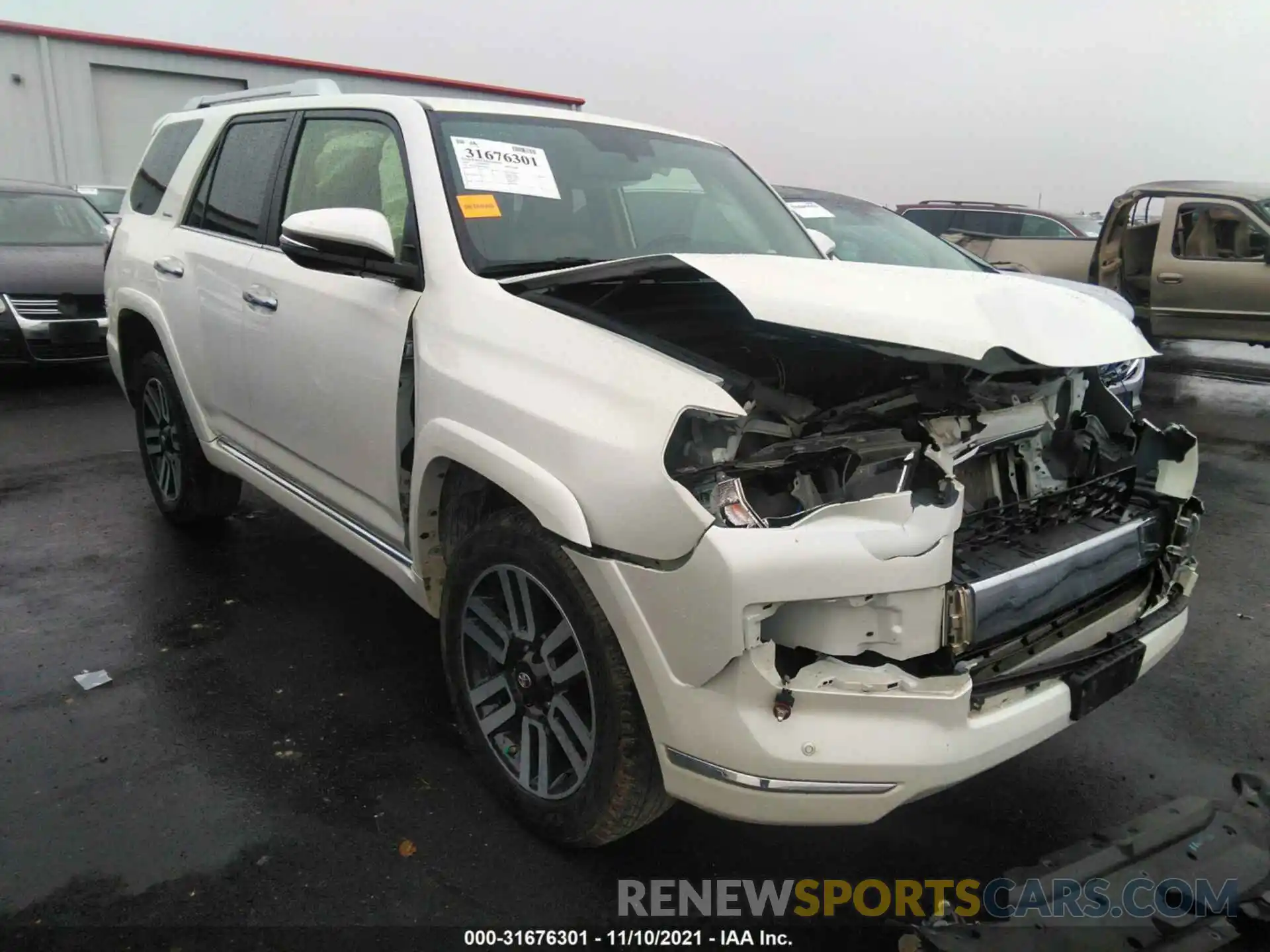 1 Photograph of a damaged car JTEBU5JR5K5700024 TOYOTA 4RUNNER 2019