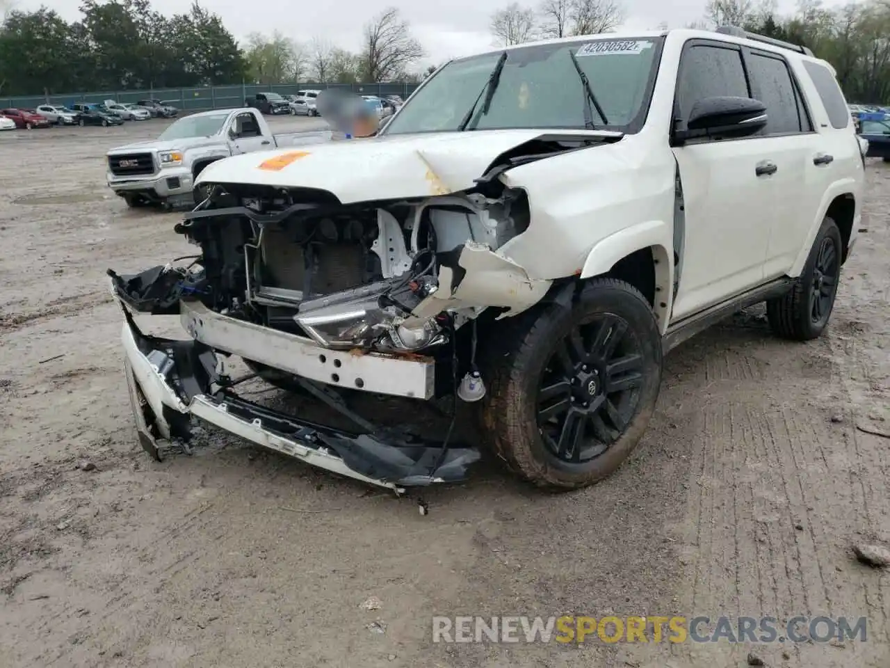 2 Фотография поврежденного автомобиля JTEBU5JR5K5702470 TOYOTA 4RUNNER 2019