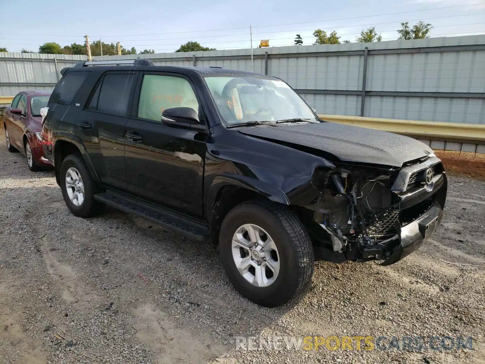 1 Photograph of a damaged car JTEBU5JR5K5704218 TOYOTA 4RUNNER 2019