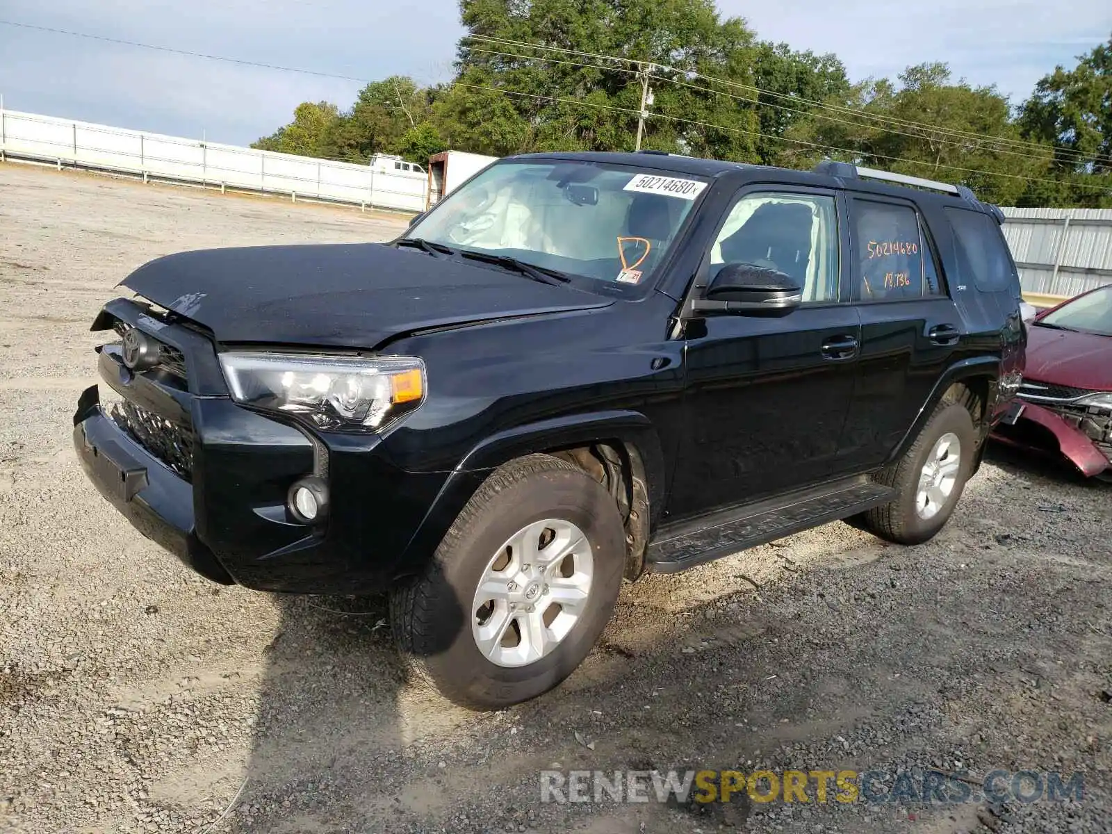 2 Photograph of a damaged car JTEBU5JR5K5704218 TOYOTA 4RUNNER 2019