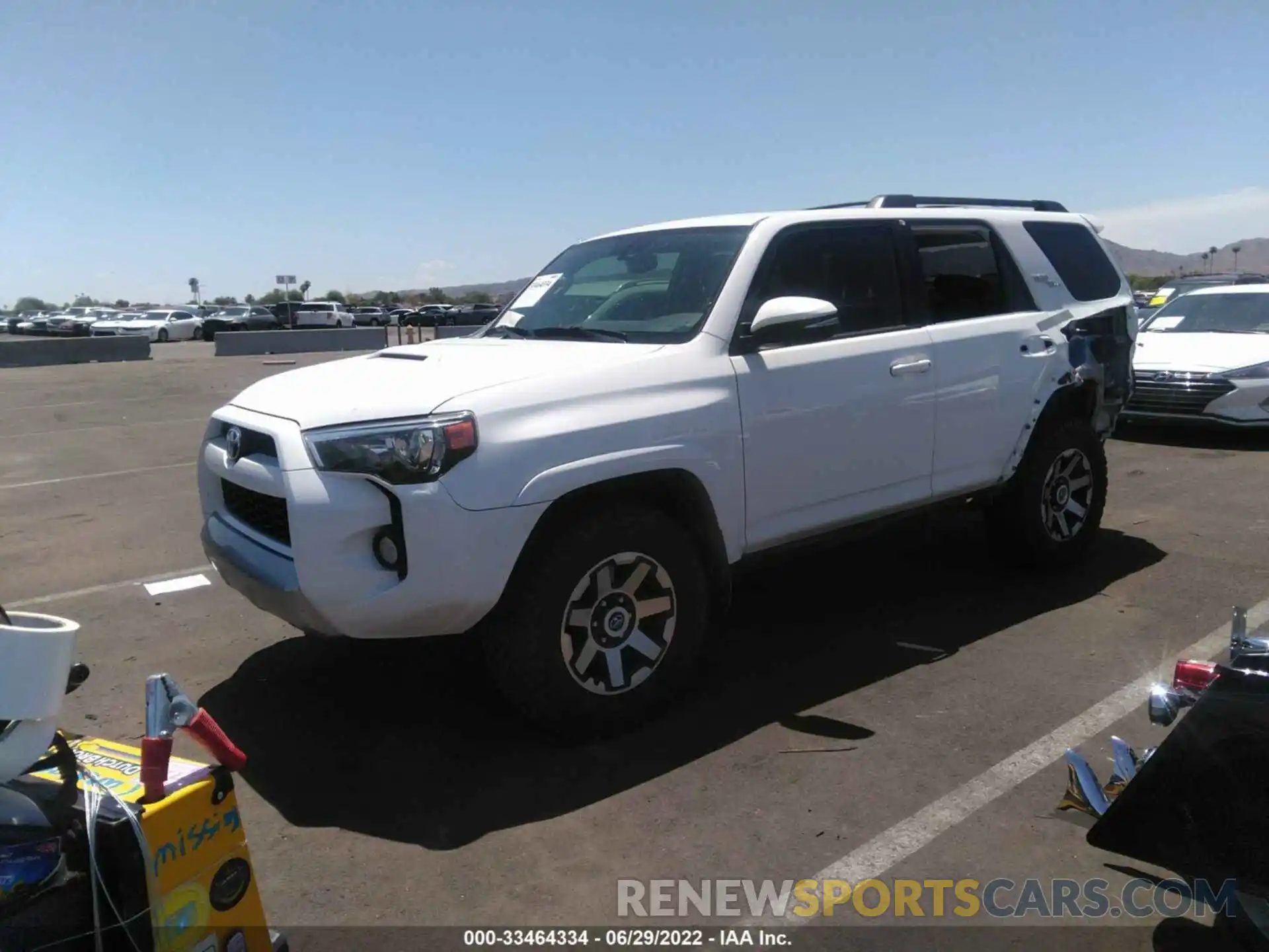 2 Photograph of a damaged car JTEBU5JR5K5704428 TOYOTA 4RUNNER 2019