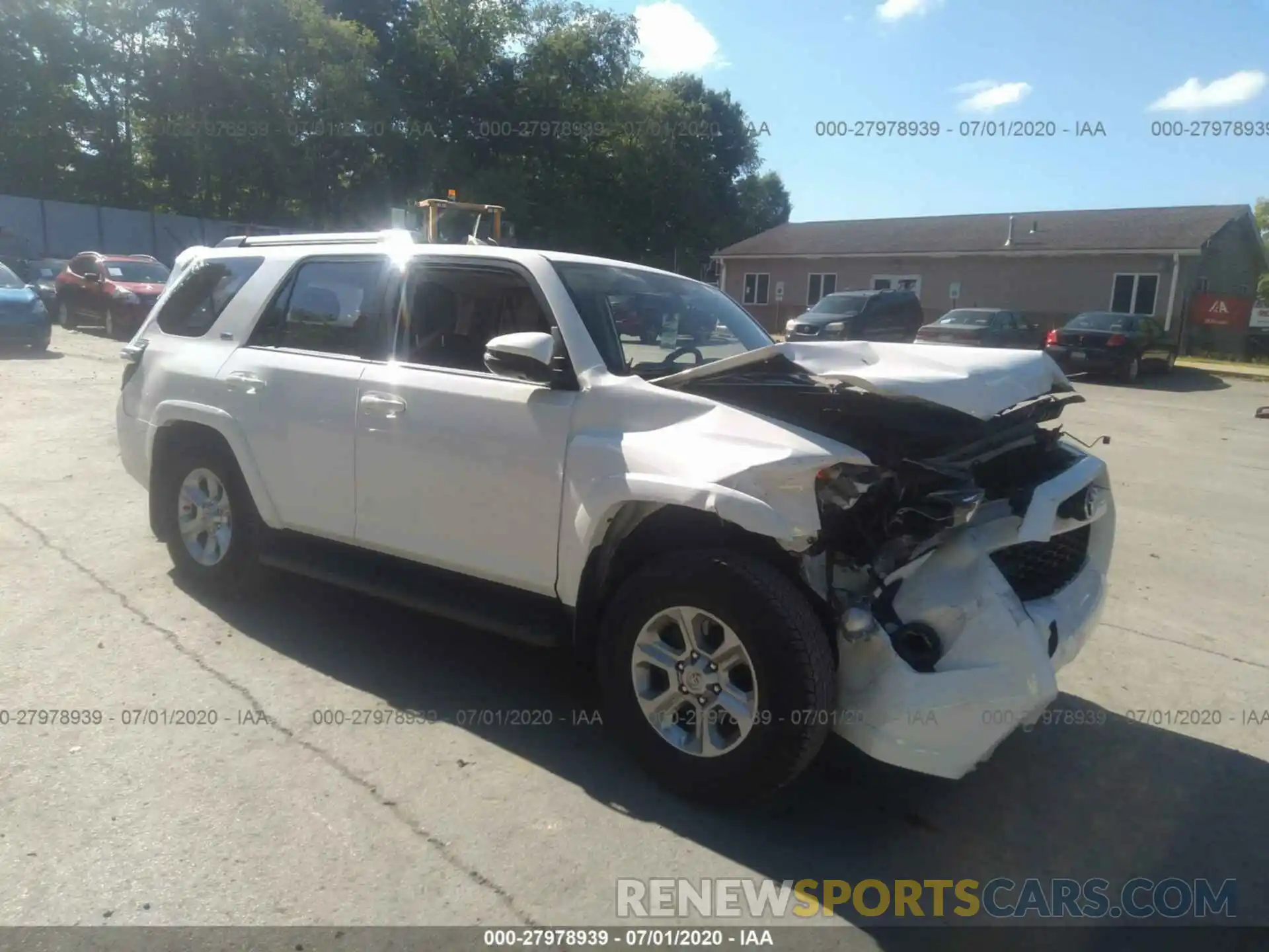 1 Photograph of a damaged car JTEBU5JR5K5706681 TOYOTA 4RUNNER 2019