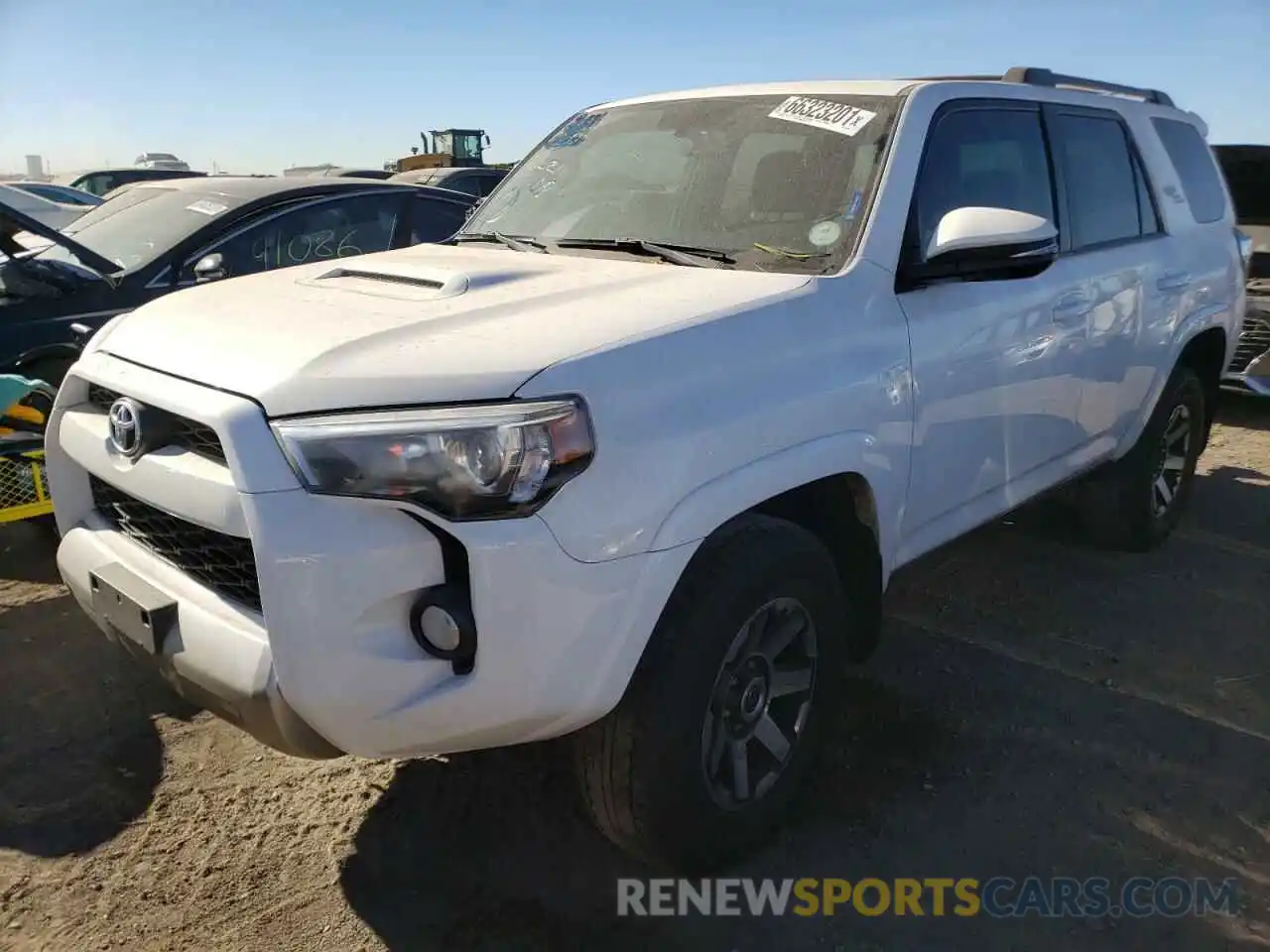 2 Photograph of a damaged car JTEBU5JR5K5707913 TOYOTA 4RUNNER 2019