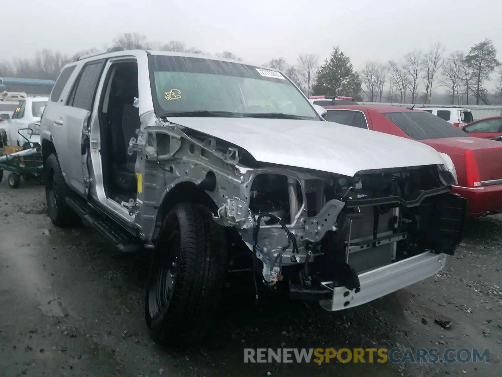 1 Photograph of a damaged car JTEBU5JR5K5709936 TOYOTA 4RUNNER 2019