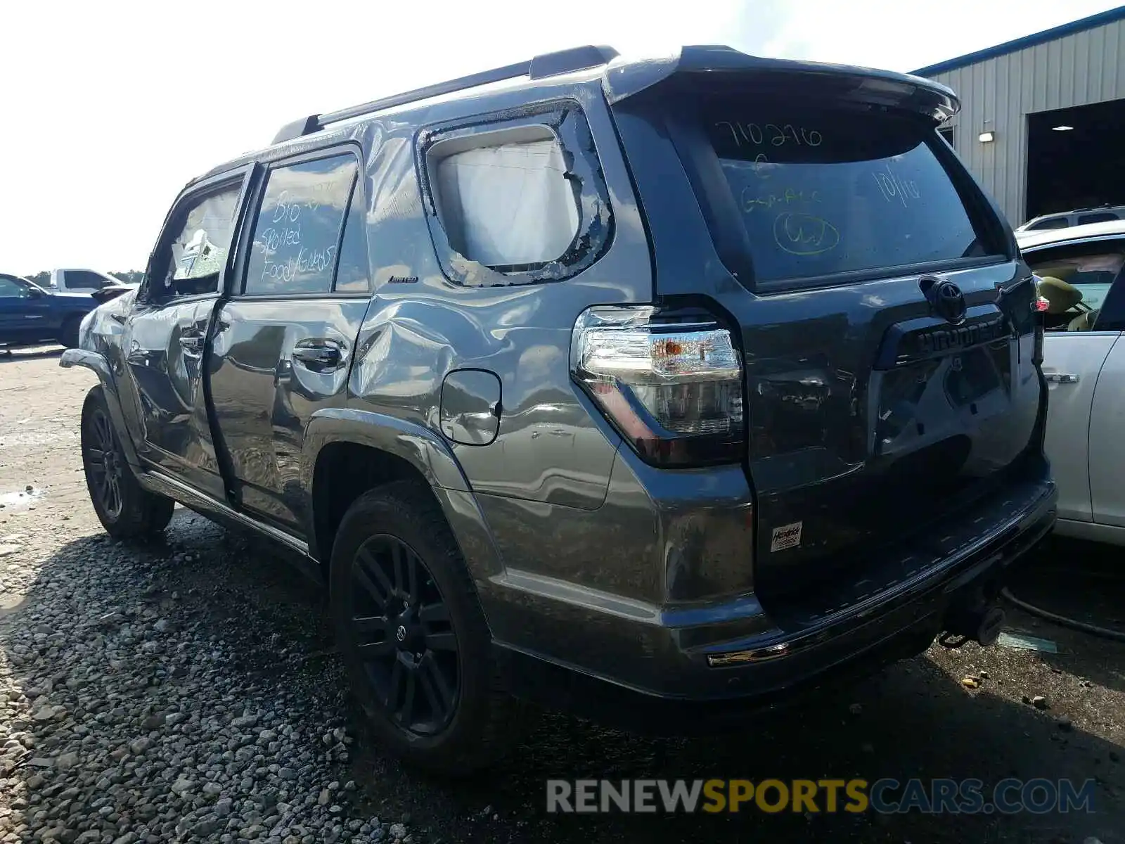 3 Photograph of a damaged car JTEBU5JR5K5710276 TOYOTA 4RUNNER 2019