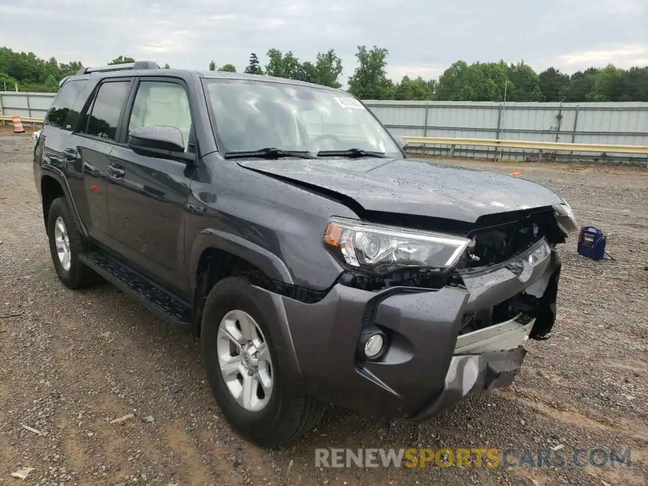 1 Photograph of a damaged car JTEBU5JR5K5712013 TOYOTA 4RUNNER 2019