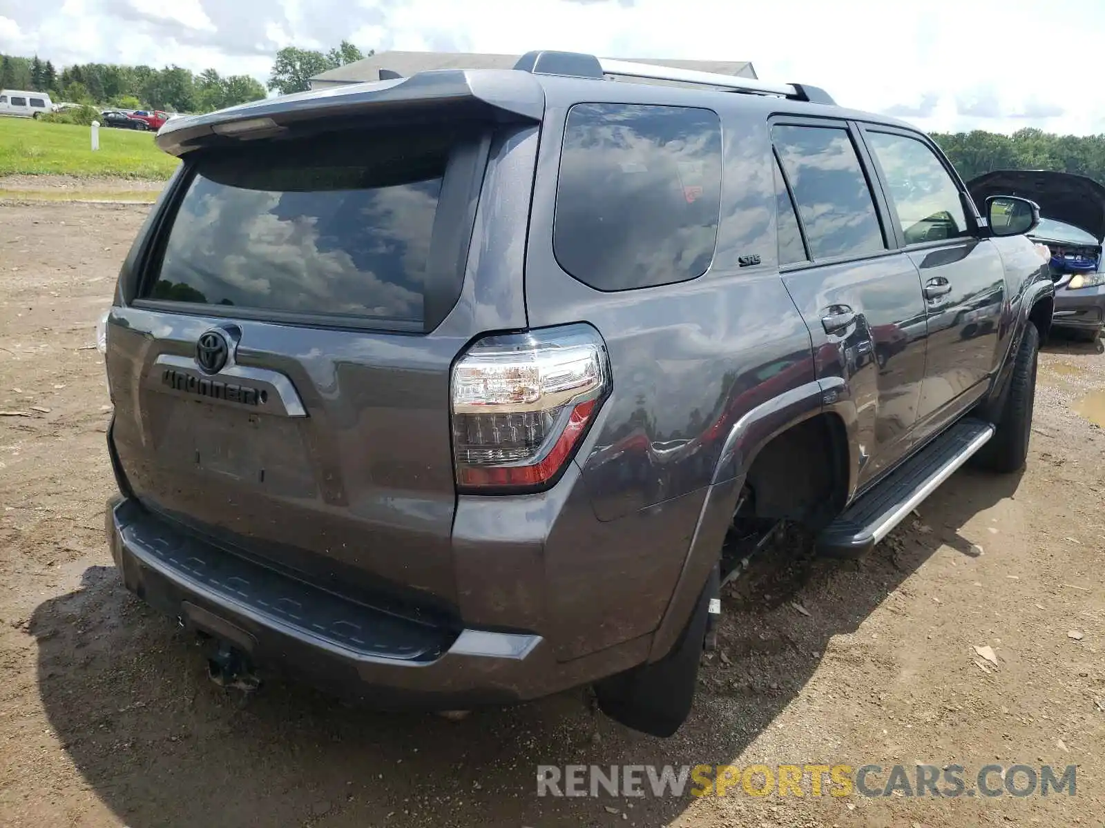 4 Фотография поврежденного автомобиля JTEBU5JR5K5712822 TOYOTA 4RUNNER 2019