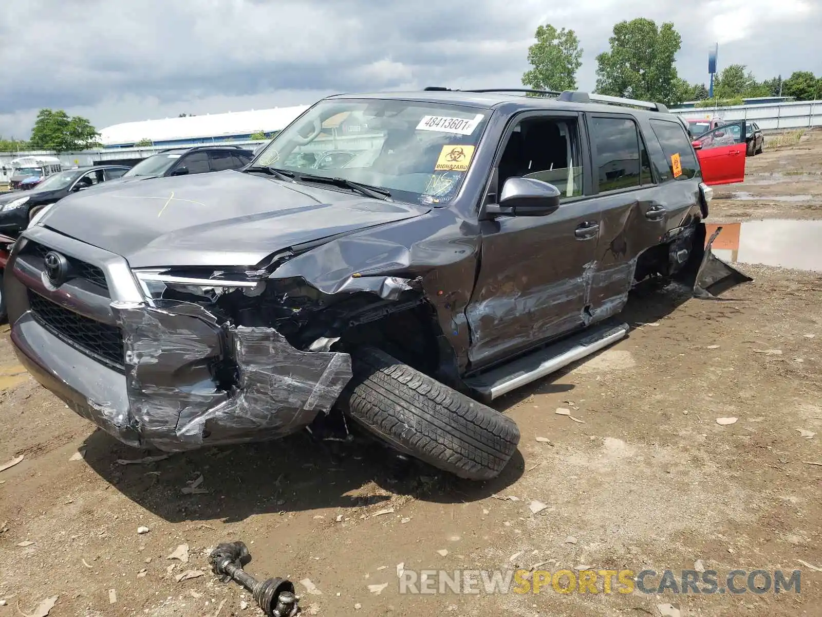 9 Фотография поврежденного автомобиля JTEBU5JR5K5712822 TOYOTA 4RUNNER 2019