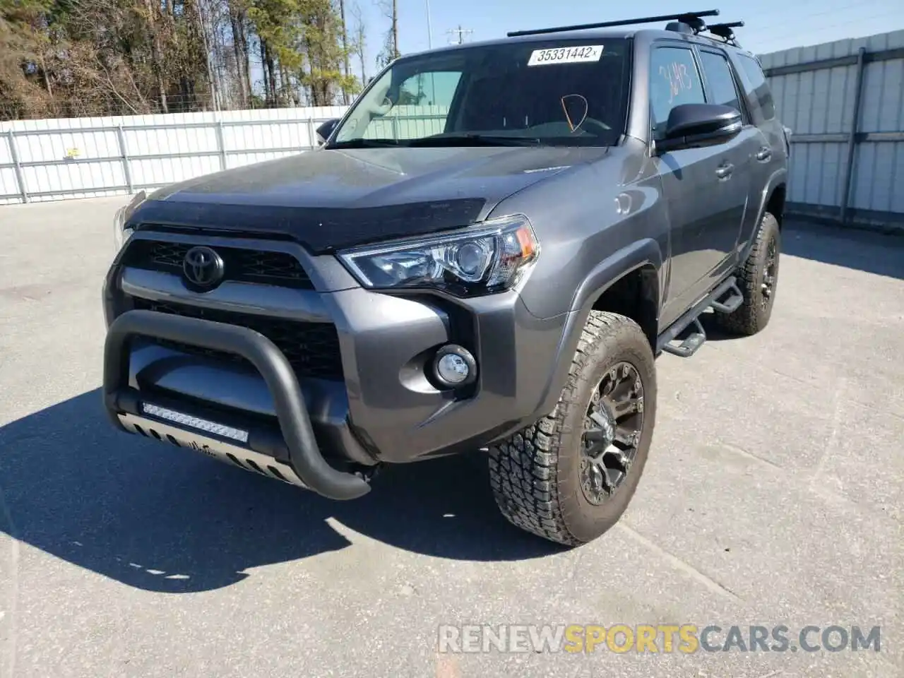 2 Фотография поврежденного автомобиля JTEBU5JR5K5713047 TOYOTA 4RUNNER 2019