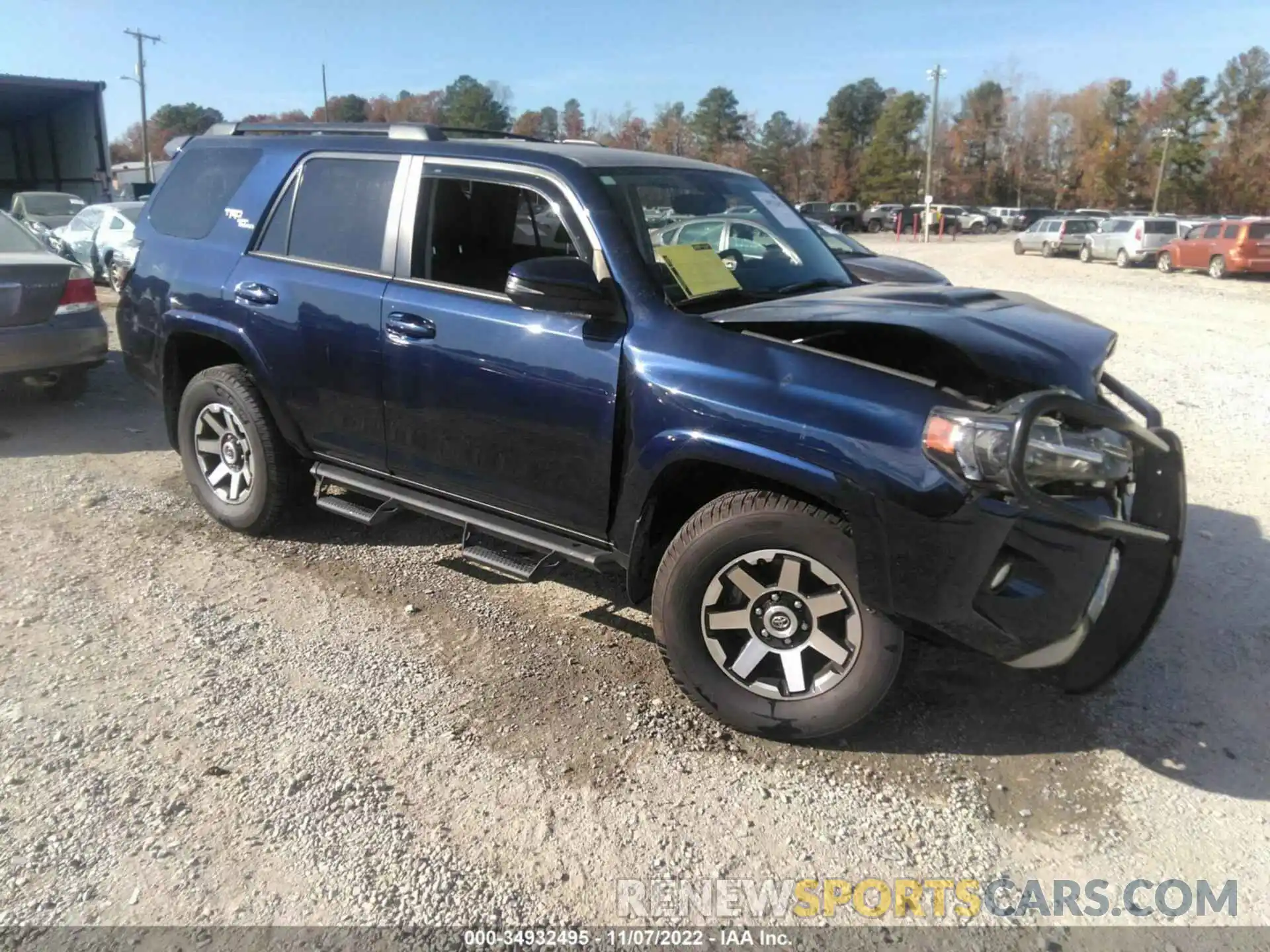 1 Photograph of a damaged car JTEBU5JR5K5713212 TOYOTA 4RUNNER 2019