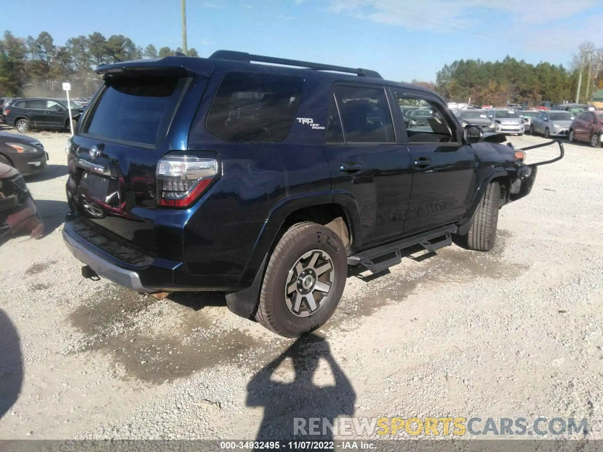 4 Photograph of a damaged car JTEBU5JR5K5713212 TOYOTA 4RUNNER 2019