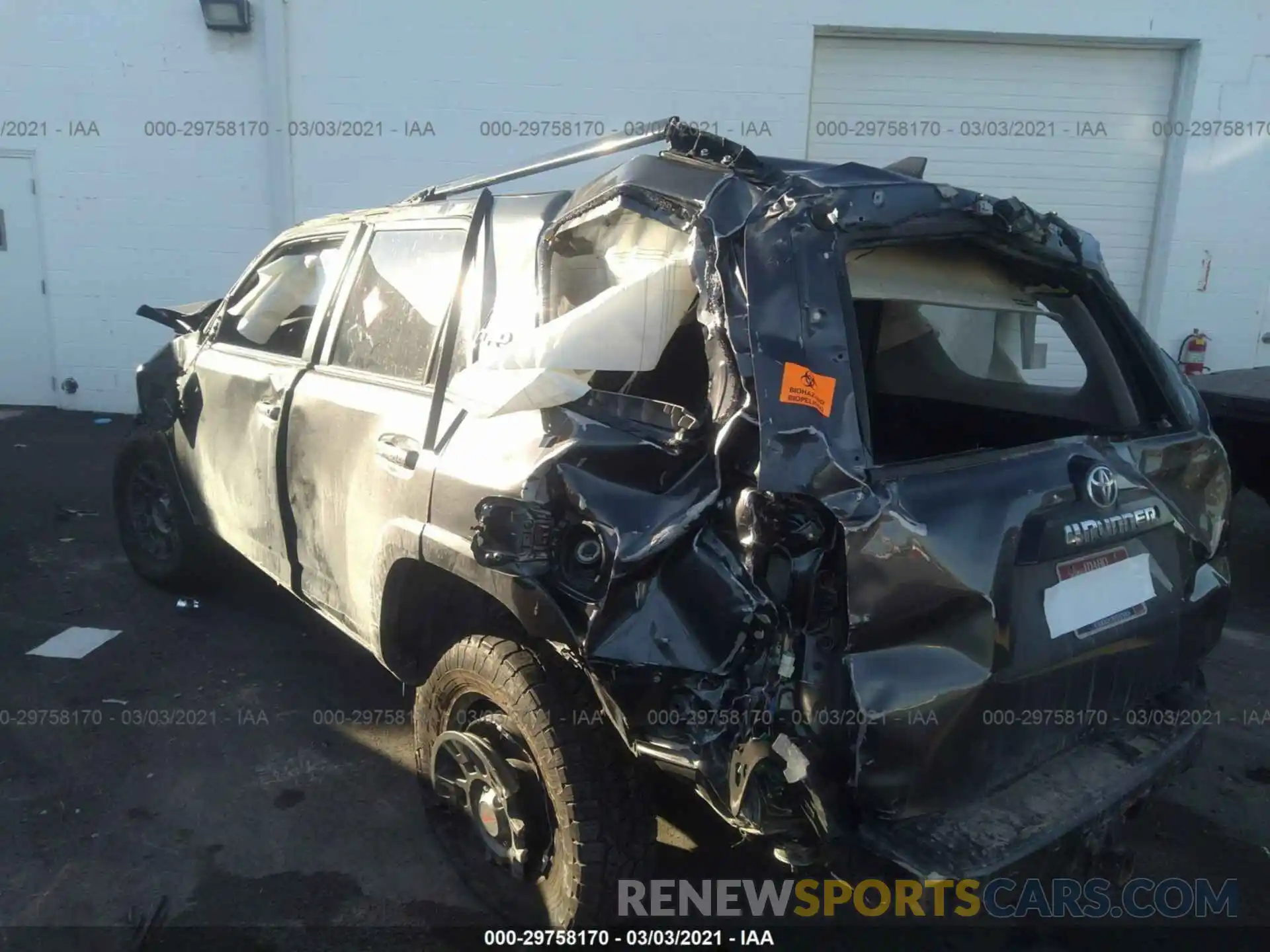 3 Photograph of a damaged car JTEBU5JR5K5715123 TOYOTA 4RUNNER 2019