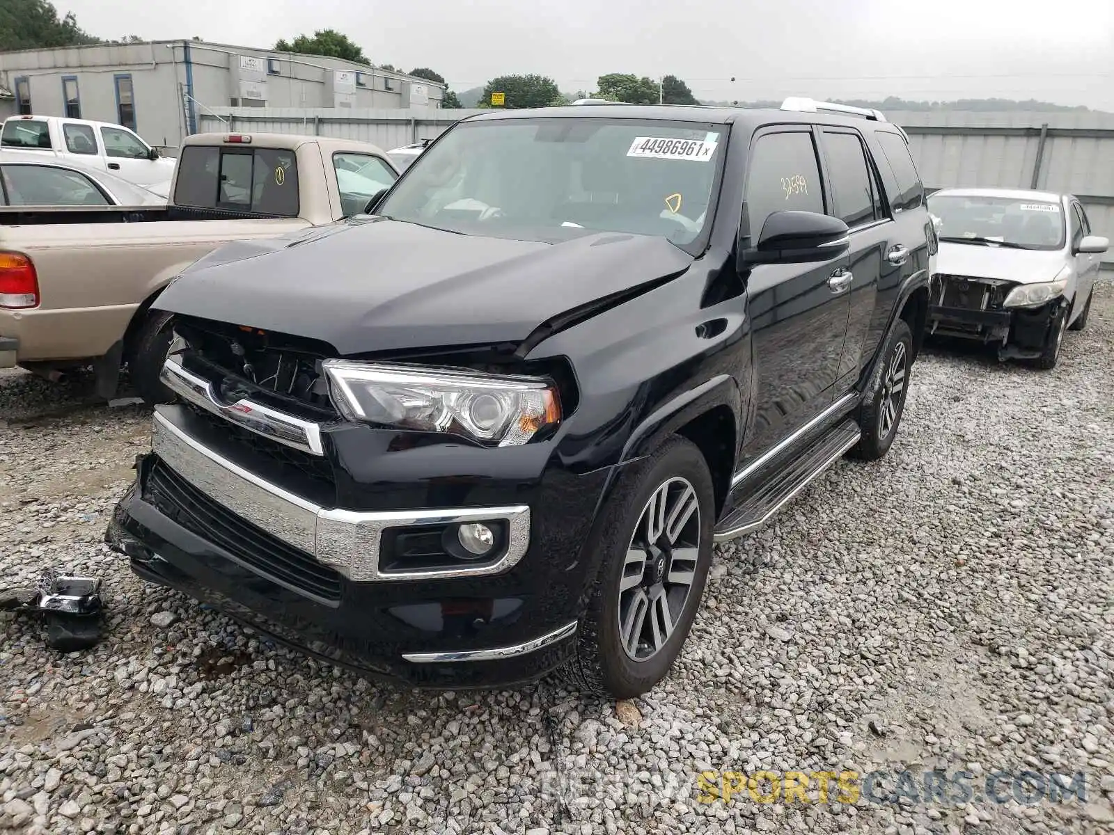 2 Photograph of a damaged car JTEBU5JR5K5717597 TOYOTA 4RUNNER 2019