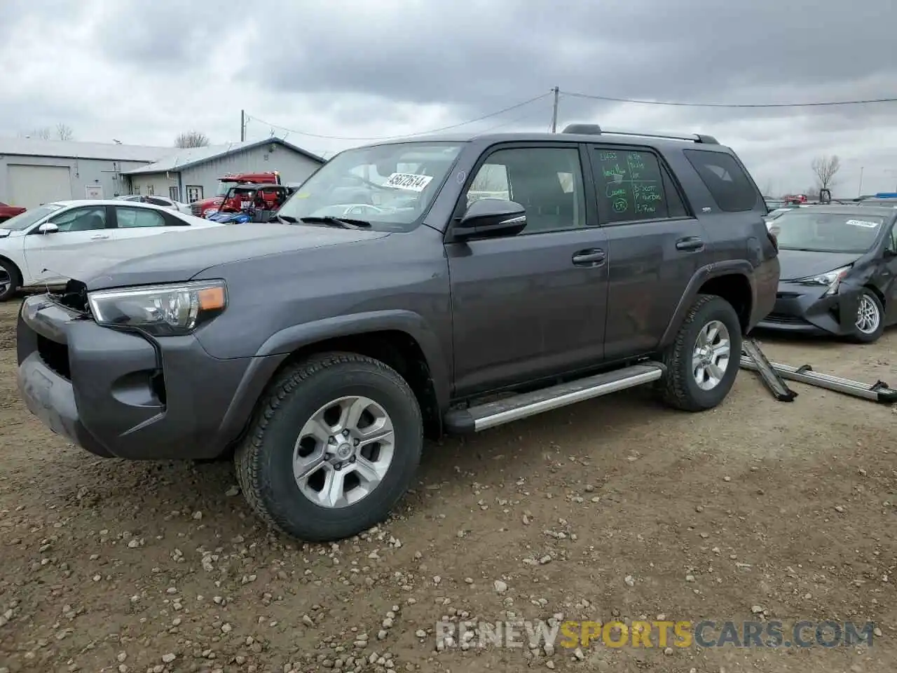 1 Photograph of a damaged car JTEBU5JR5K5719026 TOYOTA 4RUNNER 2019