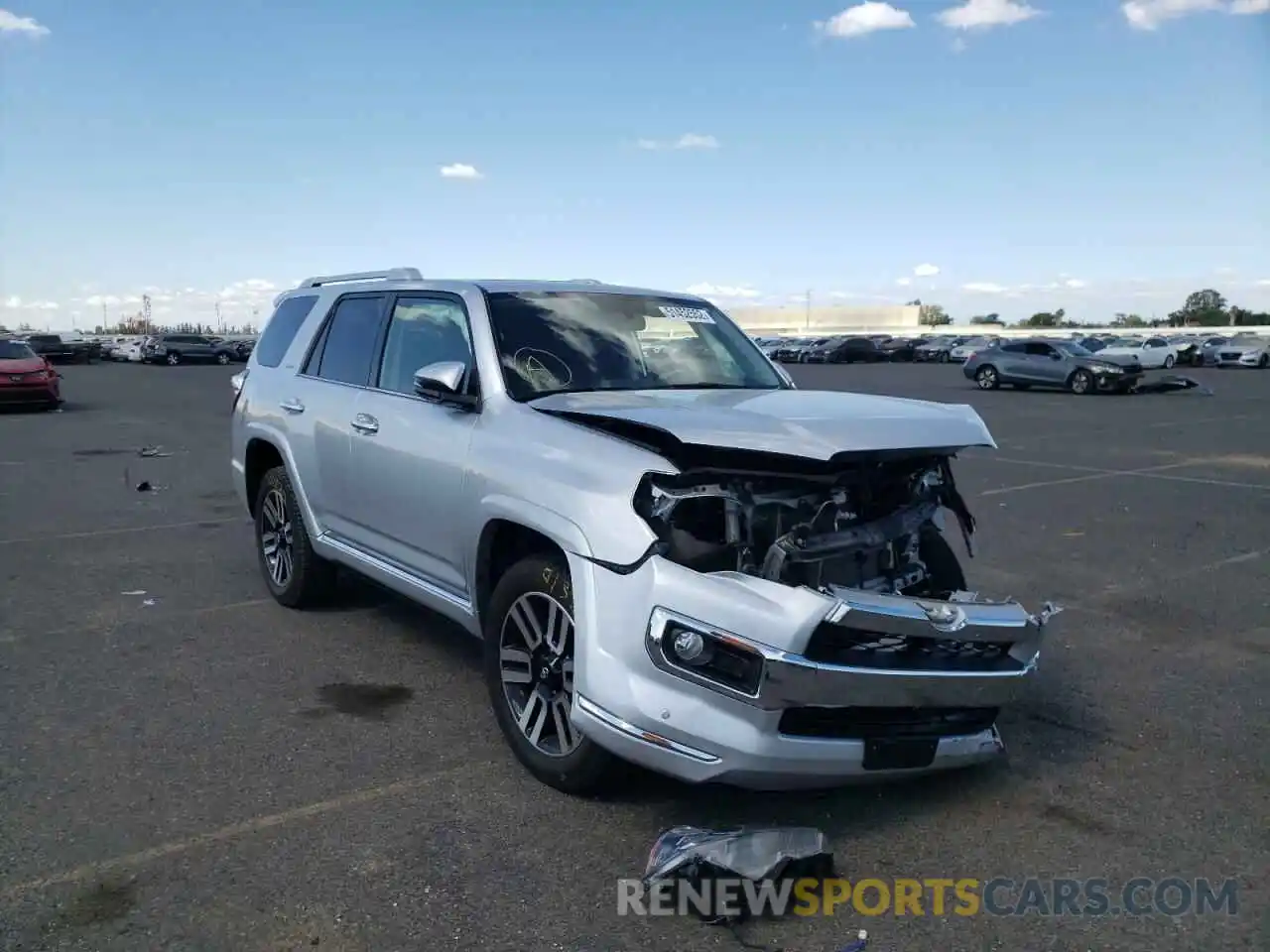 1 Photograph of a damaged car JTEBU5JR5K5719818 TOYOTA 4RUNNER 2019