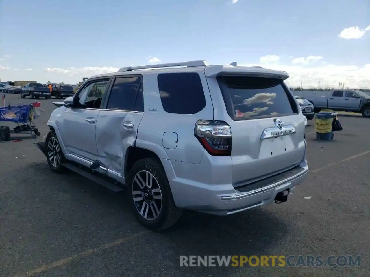 3 Photograph of a damaged car JTEBU5JR5K5719818 TOYOTA 4RUNNER 2019