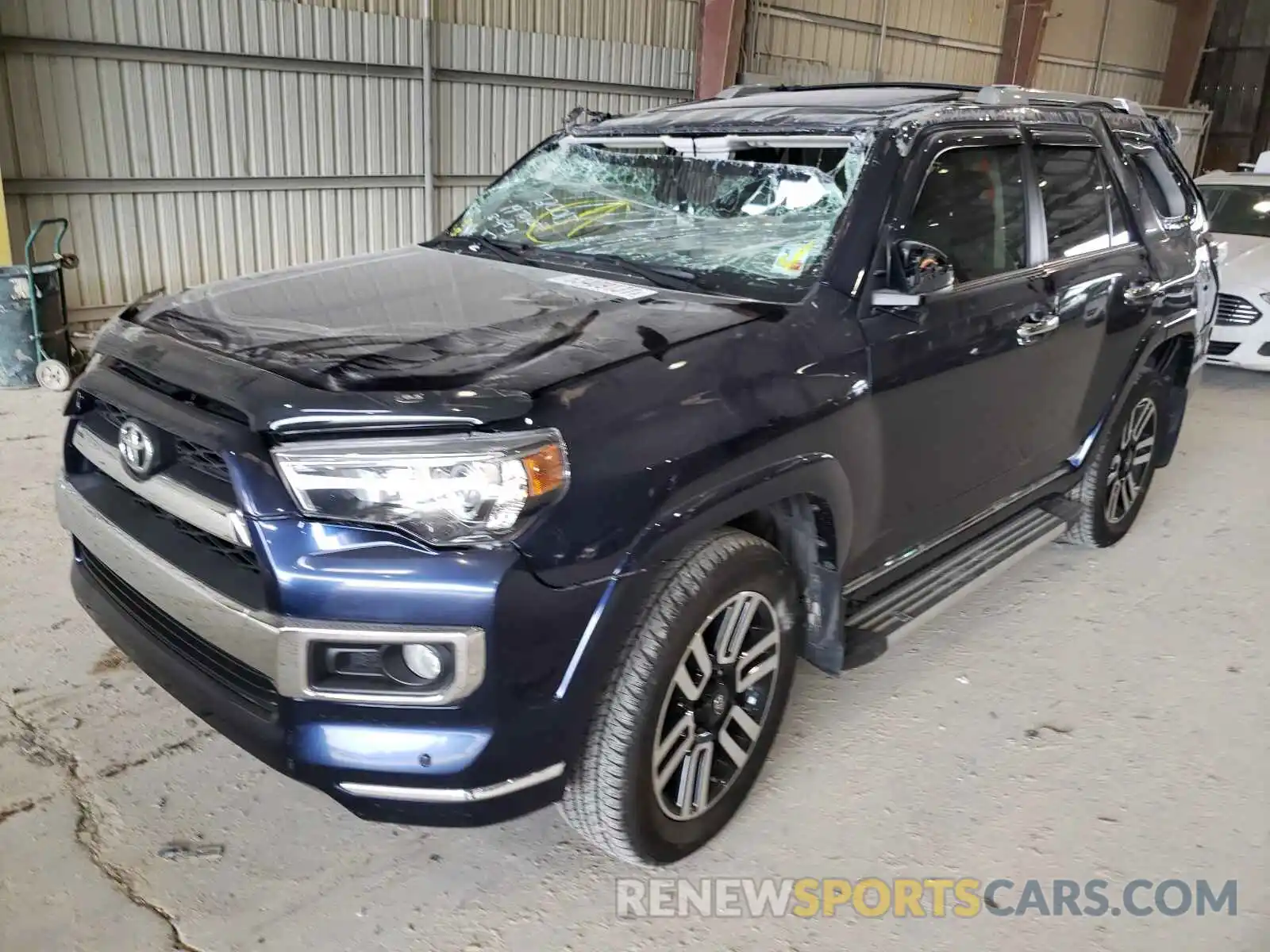 2 Photograph of a damaged car JTEBU5JR5K5720015 TOYOTA 4RUNNER 2019