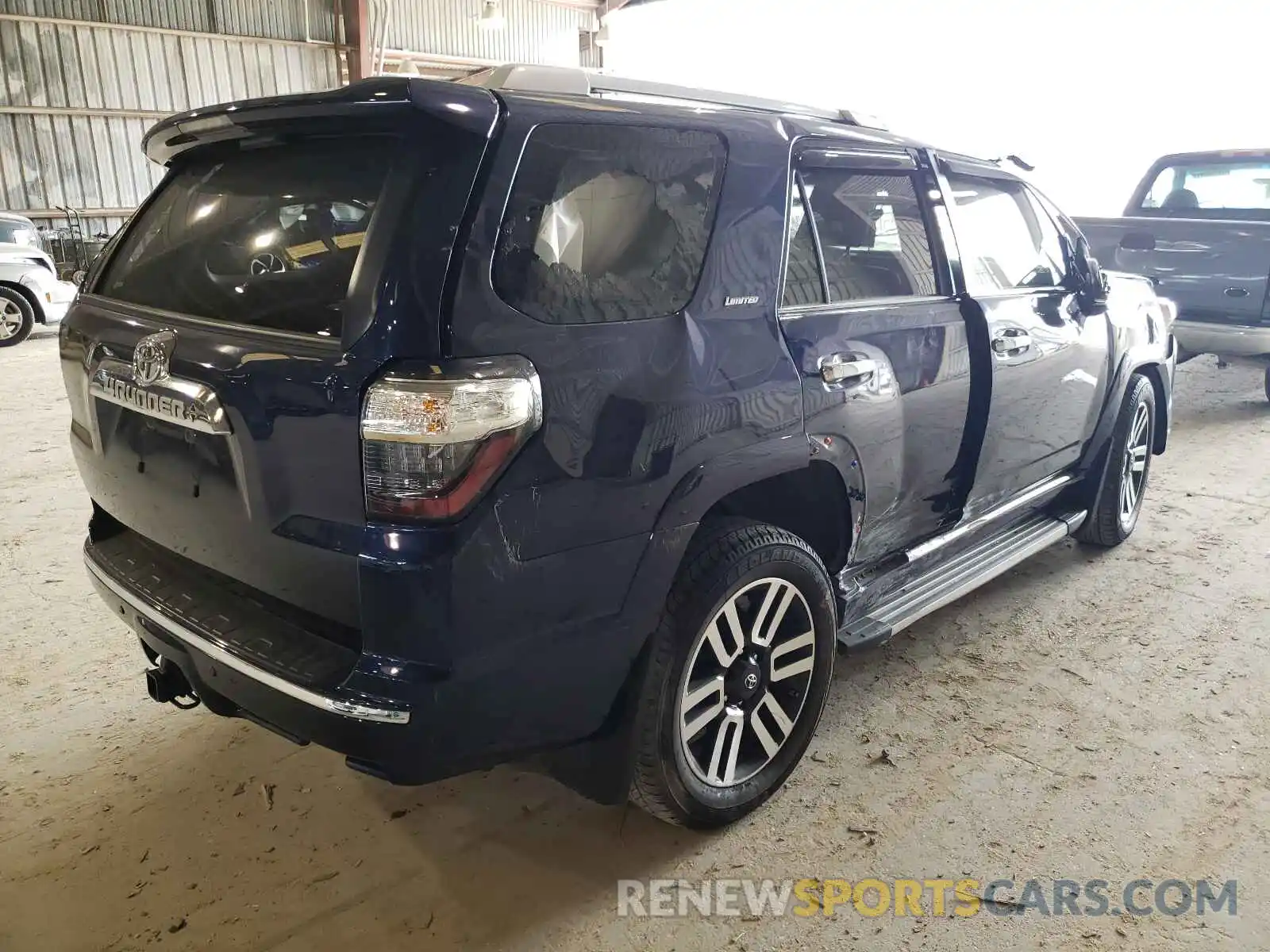 4 Photograph of a damaged car JTEBU5JR5K5720015 TOYOTA 4RUNNER 2019