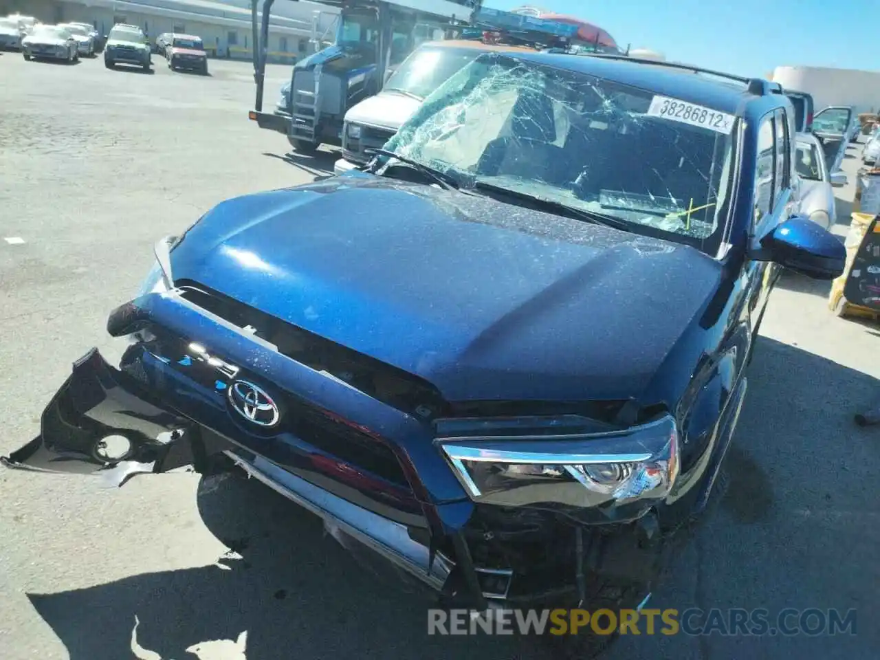 9 Photograph of a damaged car JTEBU5JR5K5720094 TOYOTA 4RUNNER 2019