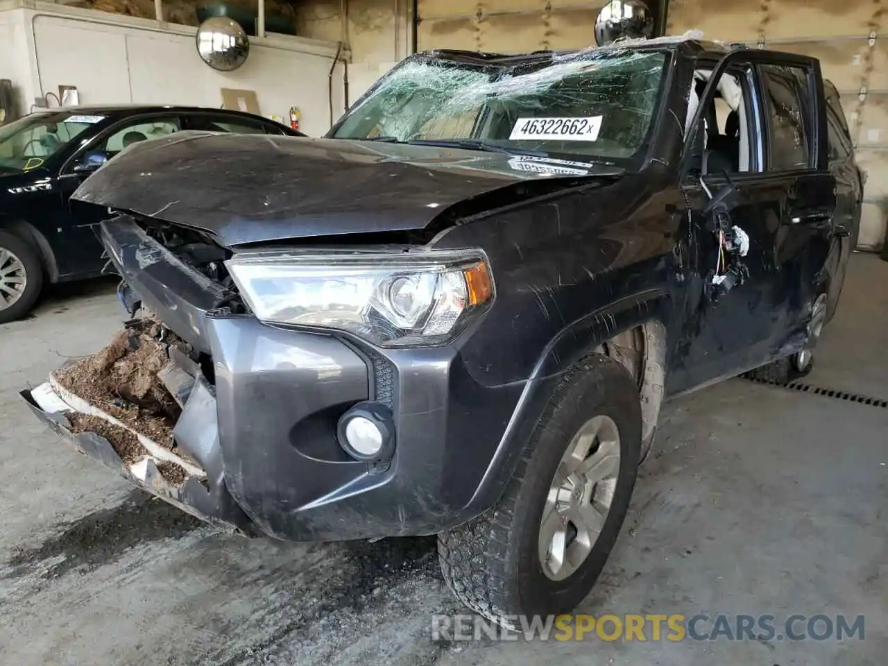 2 Photograph of a damaged car JTEBU5JR5K5720855 TOYOTA 4RUNNER 2019