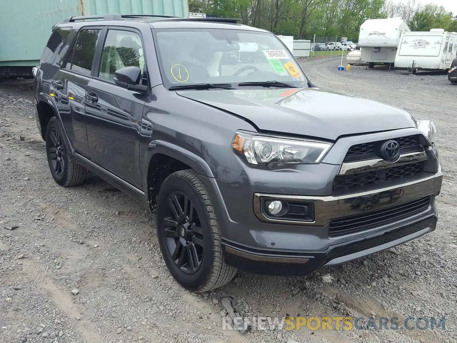 1 Photograph of a damaged car JTEBU5JR5K5722864 TOYOTA 4RUNNER 2019