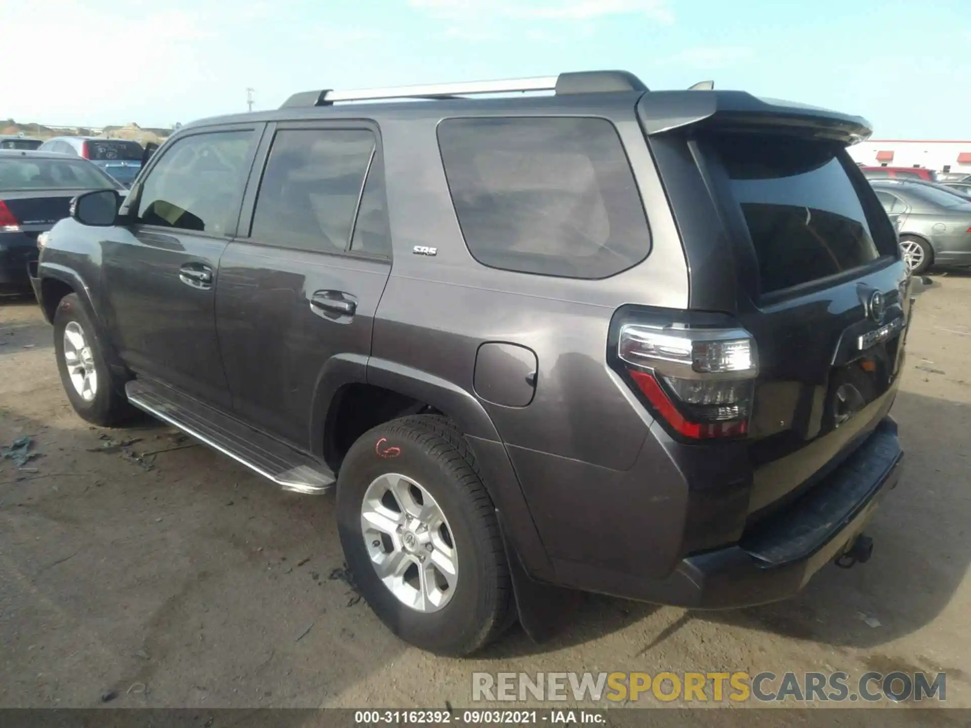 3 Фотография поврежденного автомобиля JTEBU5JR5K5725389 TOYOTA 4RUNNER 2019