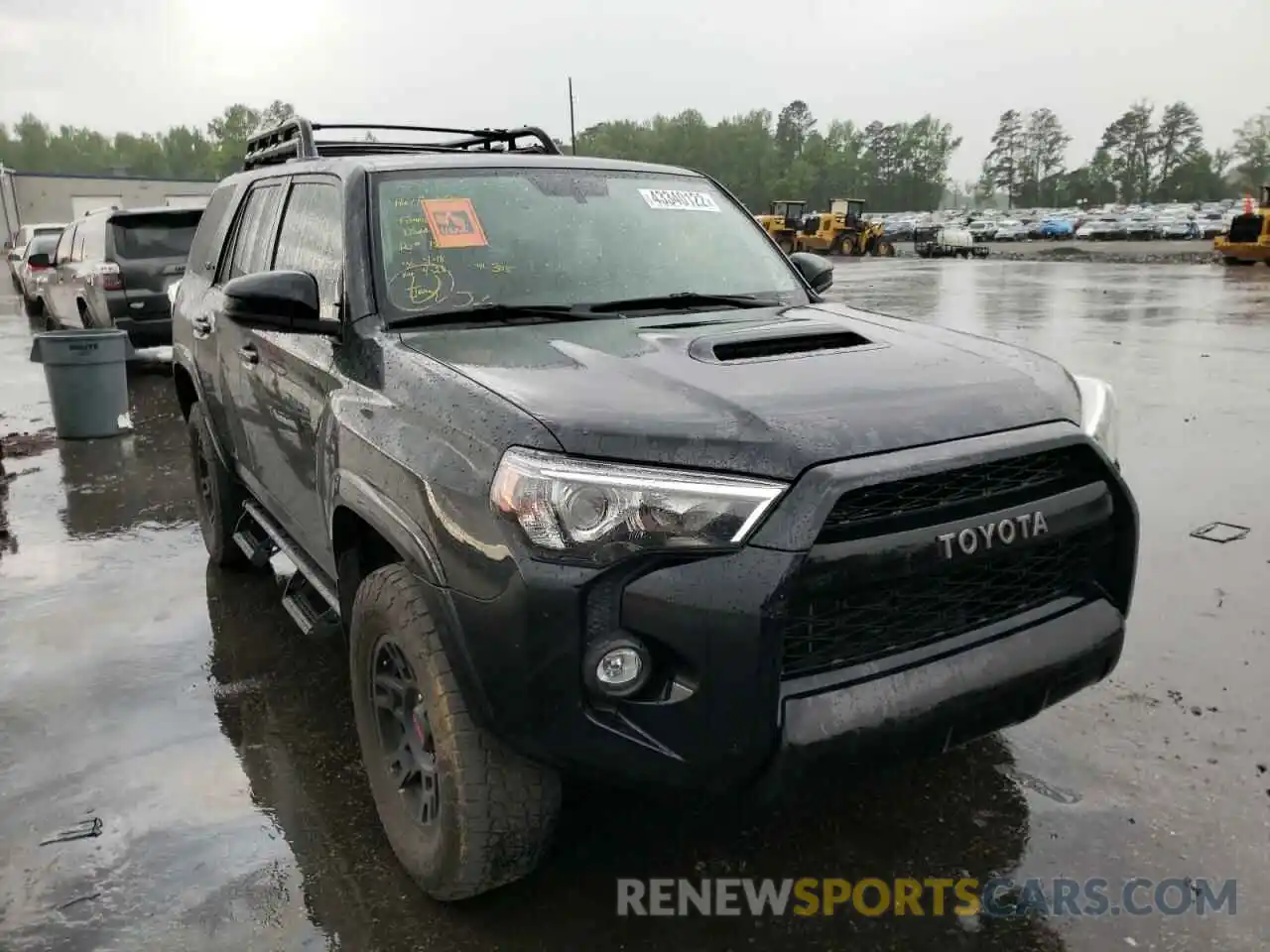 1 Photograph of a damaged car JTEBU5JR5K5726221 TOYOTA 4RUNNER 2019