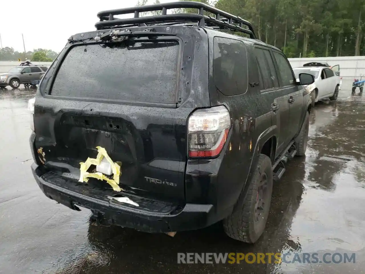 4 Photograph of a damaged car JTEBU5JR5K5726221 TOYOTA 4RUNNER 2019