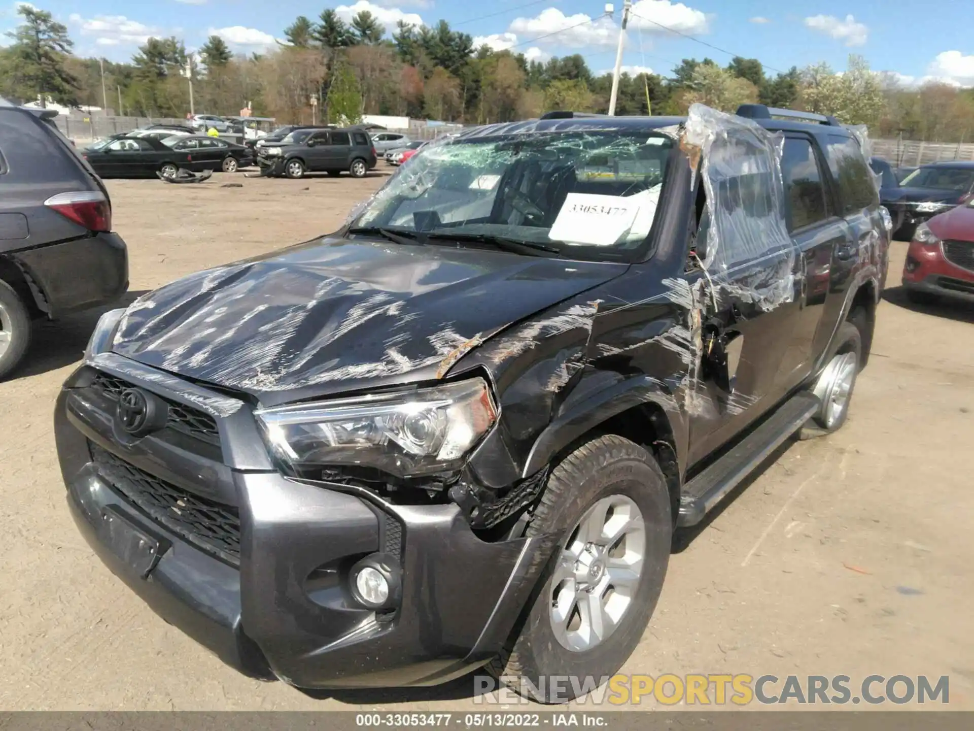 6 Фотография поврежденного автомобиля JTEBU5JR5K5727126 TOYOTA 4RUNNER 2019