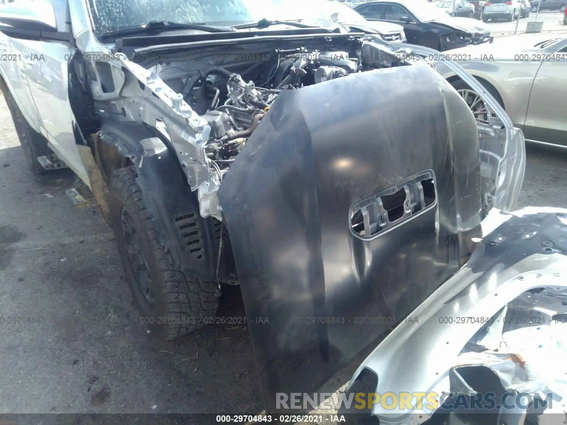 6 Photograph of a damaged car JTEBU5JR5K5727658 TOYOTA 4RUNNER 2019