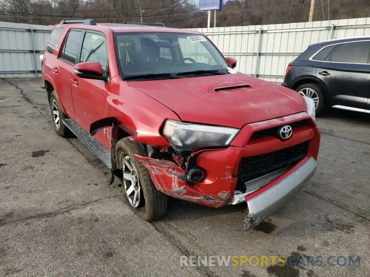 1 Фотография поврежденного автомобиля JTEBU5JR5K5729684 TOYOTA 4RUNNER 2019