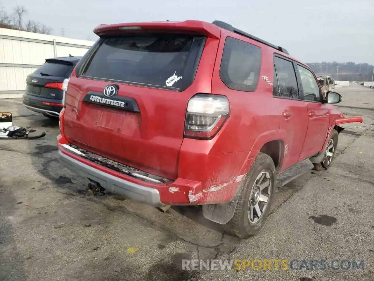 4 Фотография поврежденного автомобиля JTEBU5JR5K5729684 TOYOTA 4RUNNER 2019