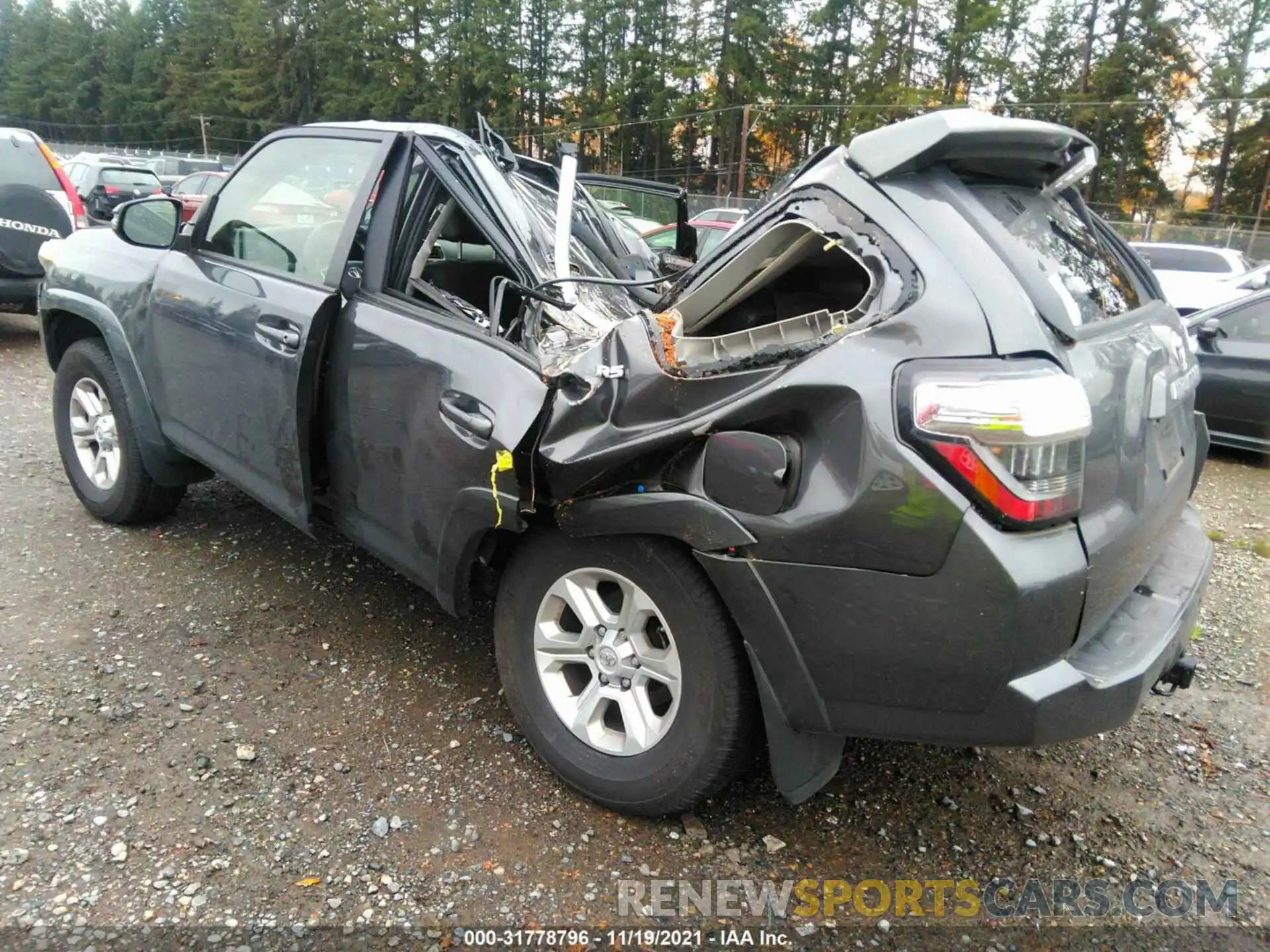 3 Photograph of a damaged car JTEBU5JR5K5729989 TOYOTA 4RUNNER 2019