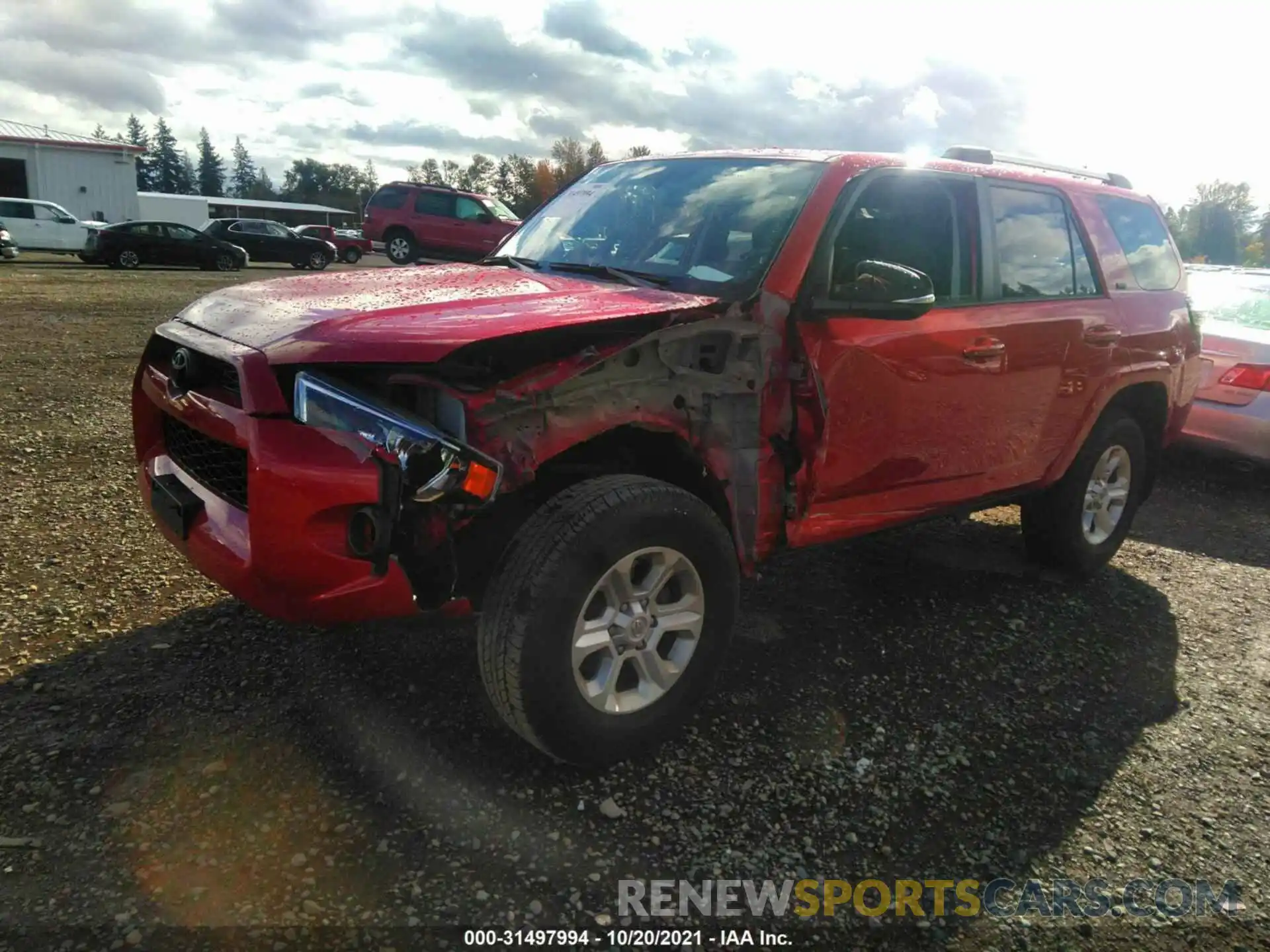 2 Photograph of a damaged car JTEBU5JR5K5730429 TOYOTA 4RUNNER 2019