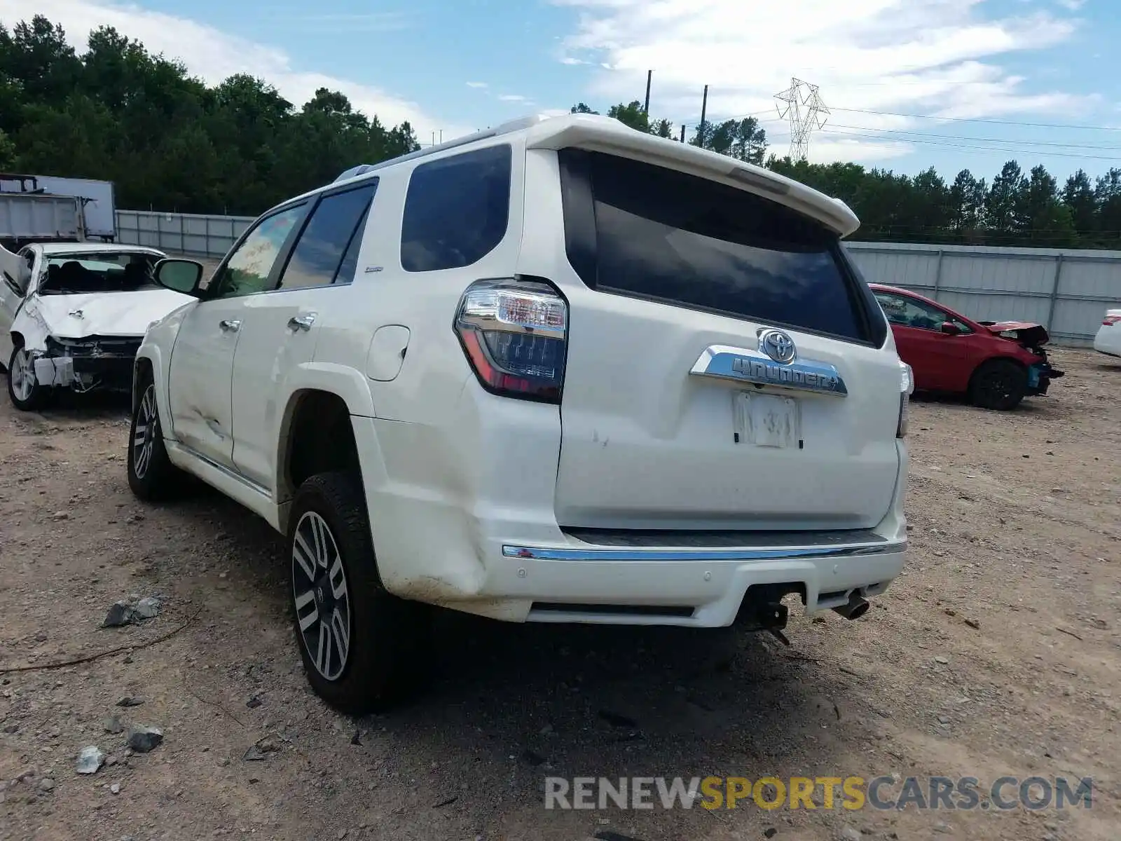 3 Photograph of a damaged car JTEBU5JR5K5735601 TOYOTA 4RUNNER 2019