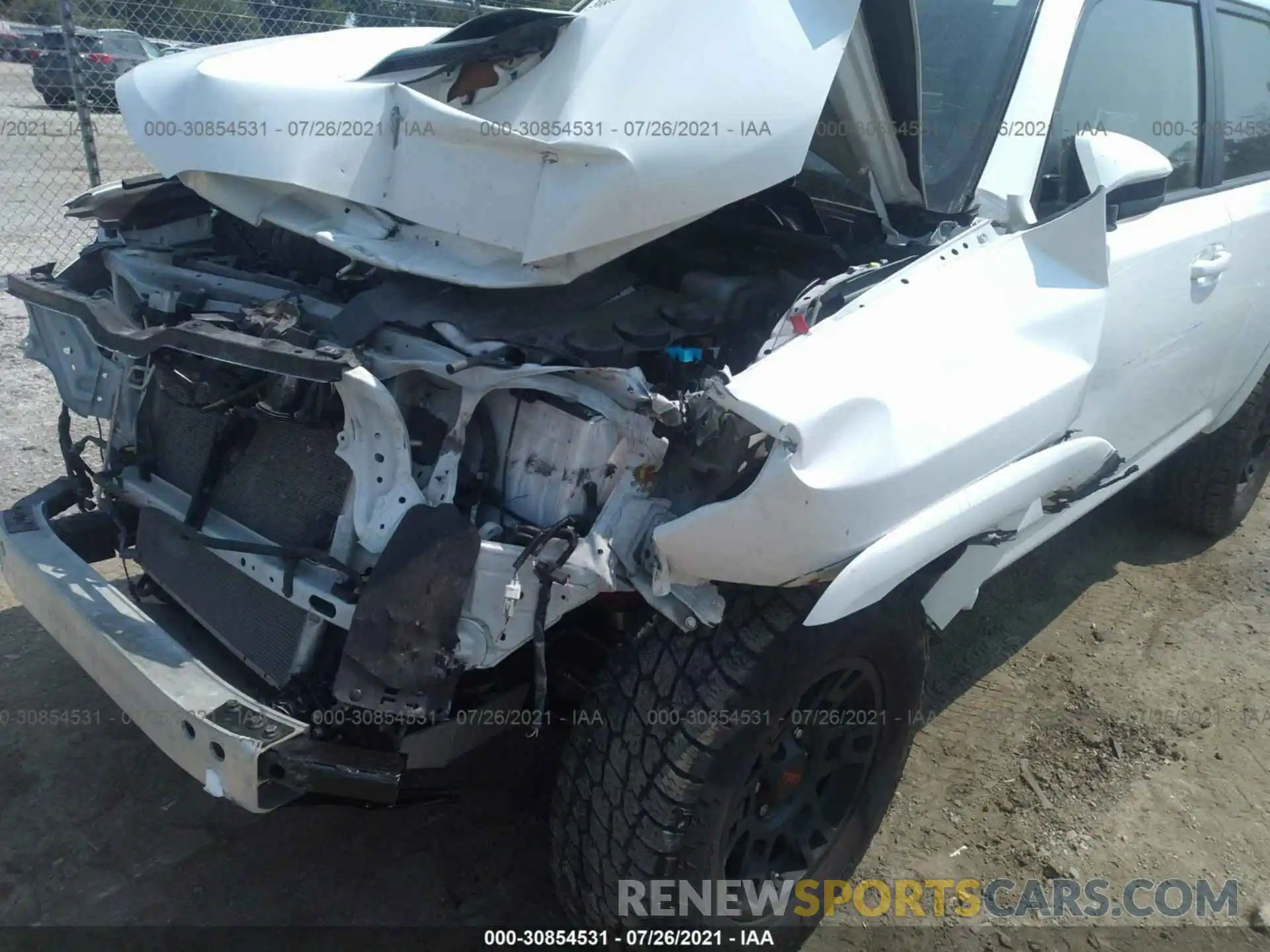 6 Photograph of a damaged car JTEBU5JR5K5736134 TOYOTA 4RUNNER 2019