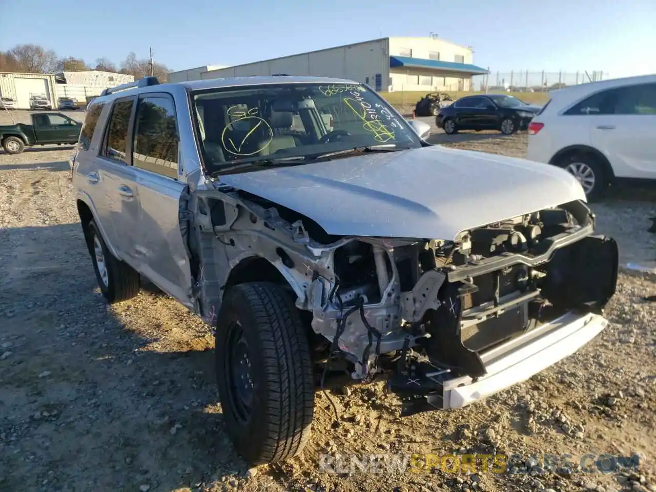 1 Photograph of a damaged car JTEBU5JR5K5736473 TOYOTA 4RUNNER 2019