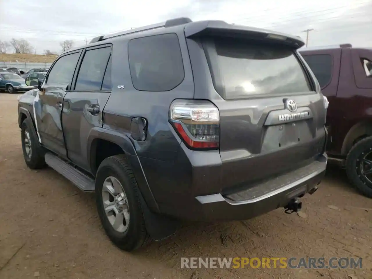 3 Photograph of a damaged car JTEBU5JR5K5736697 TOYOTA 4RUNNER 2019