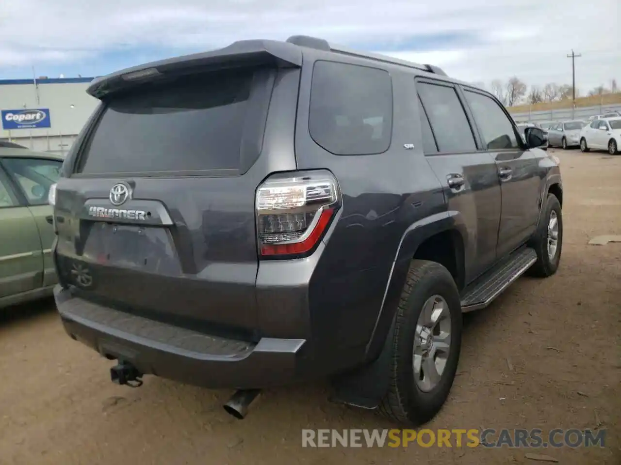 4 Фотография поврежденного автомобиля JTEBU5JR5K5736697 TOYOTA 4RUNNER 2019