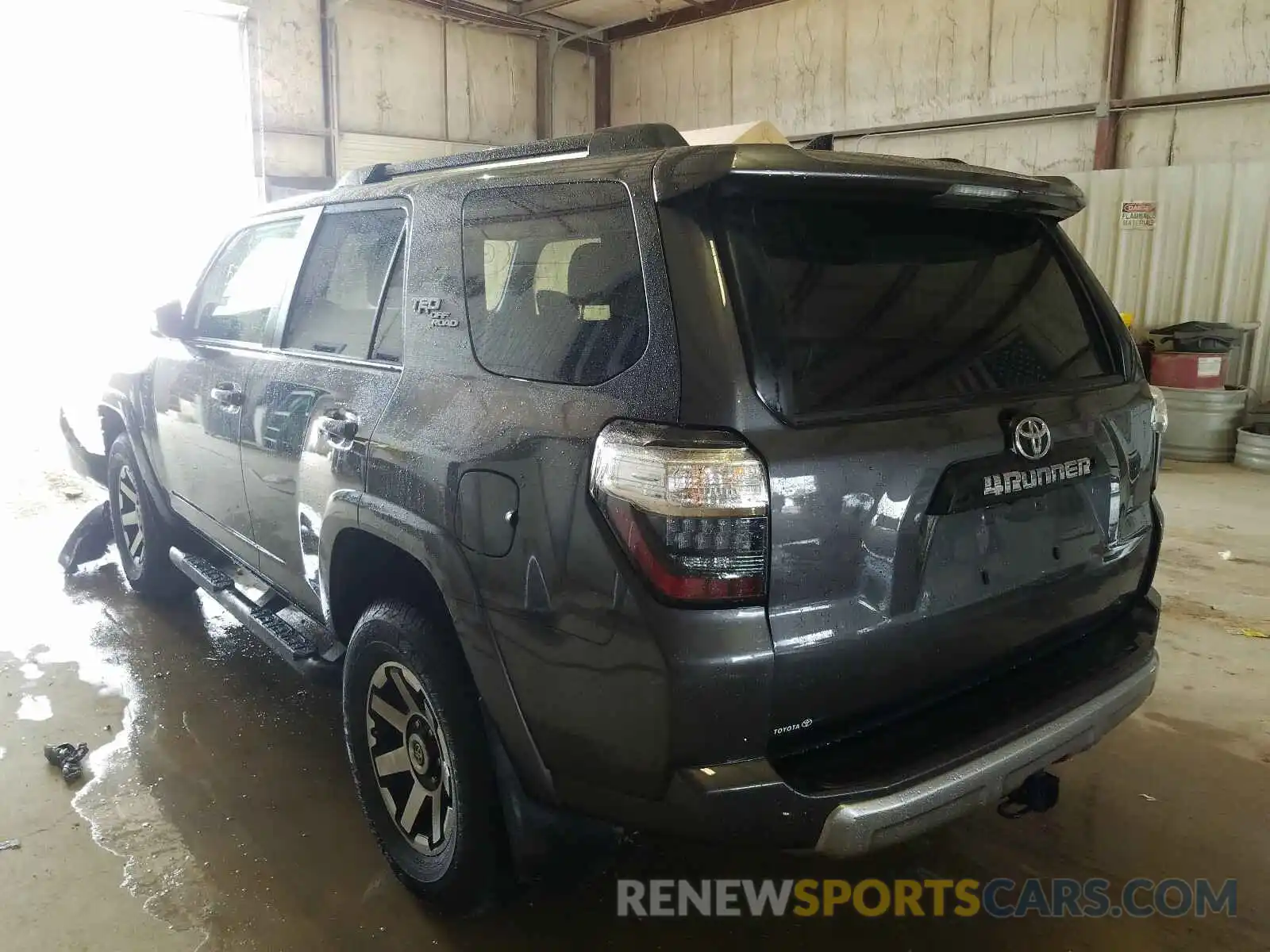 3 Photograph of a damaged car JTEBU5JR5K5737221 TOYOTA 4RUNNER 2019